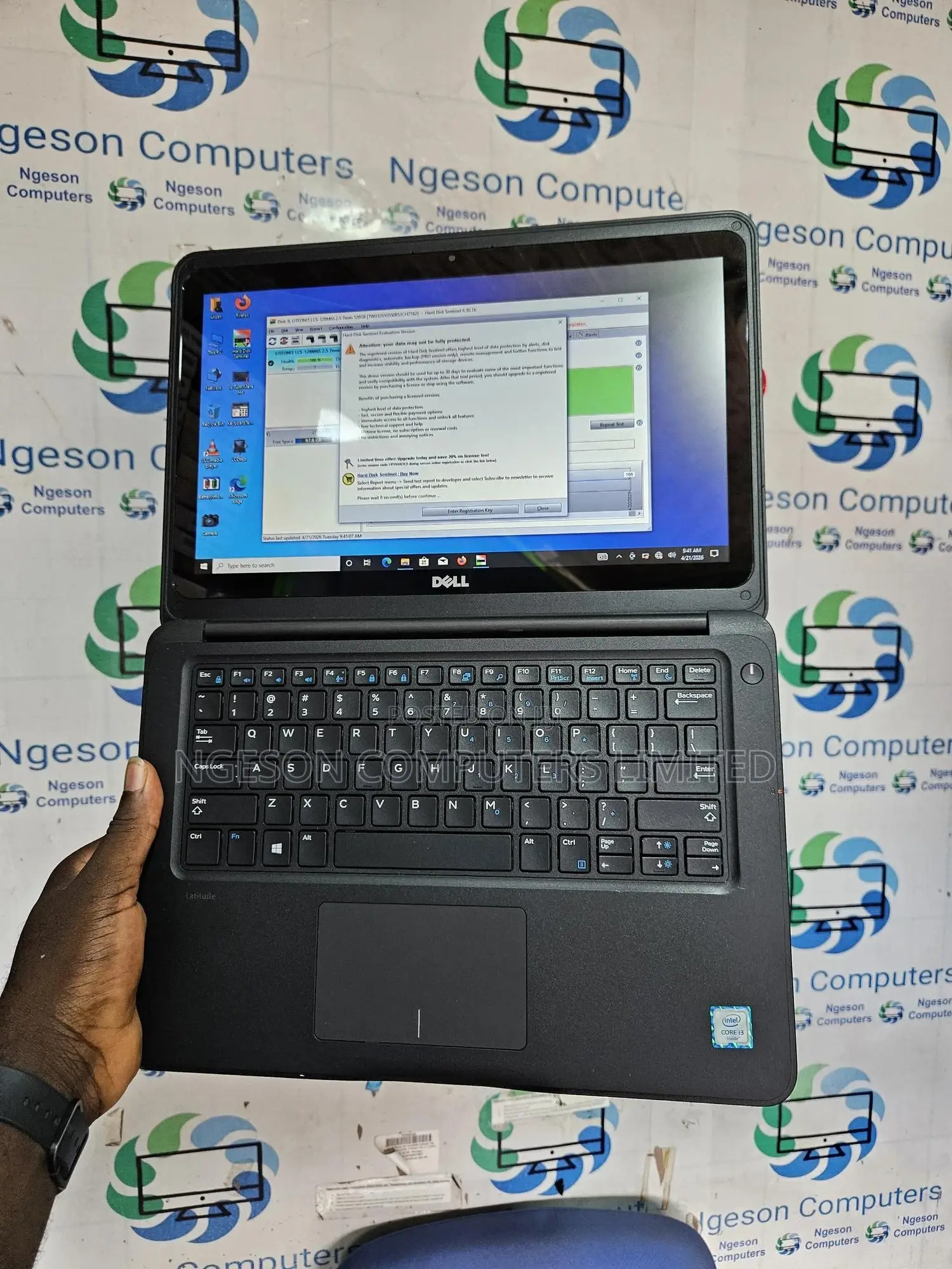 Laptop Dell Latitude 3380 4GB Intel Core i3 SSD 128GB