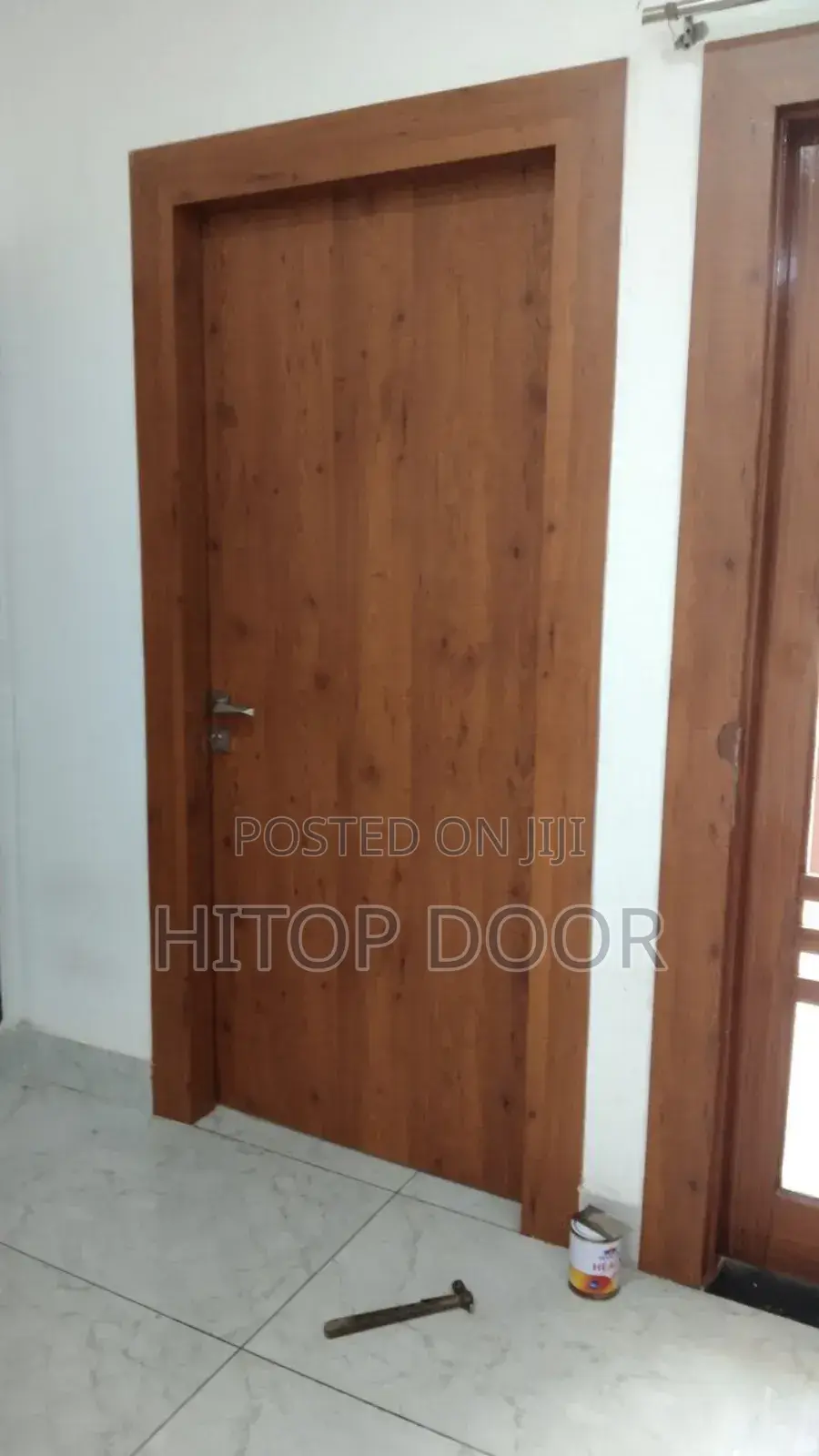 Classic HDF Door(American Coffee)With Frame and Architrave