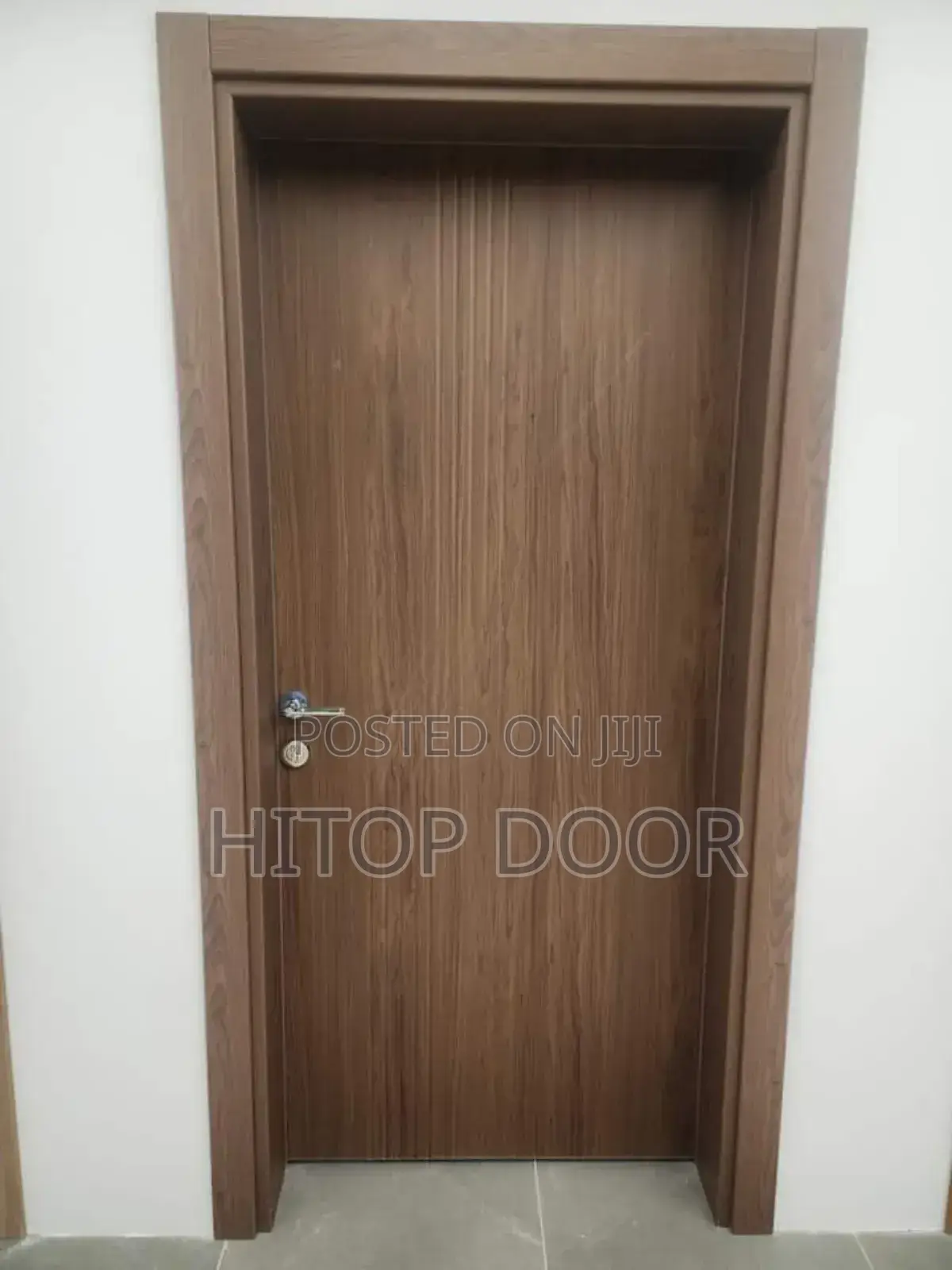 Classic HDF Door(American Coffee)With Frame and Architrave