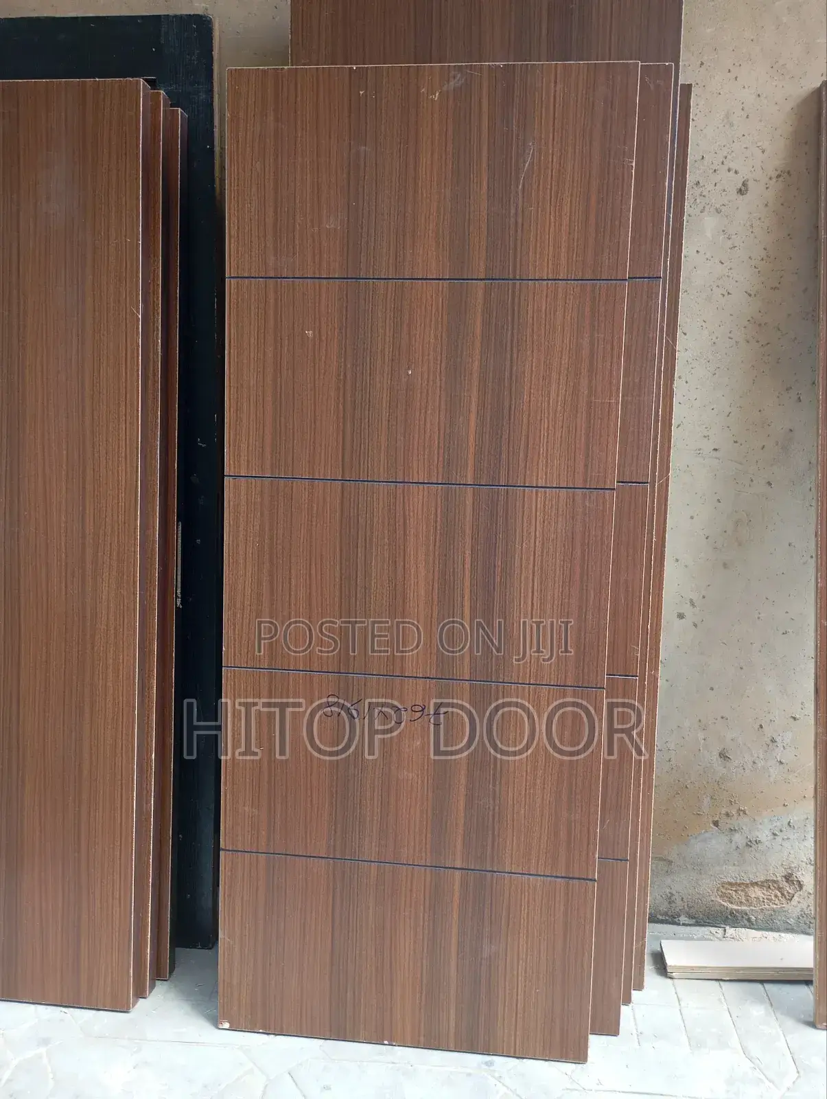 Classic HDF Door(American Coffee)With Frame and Architrave