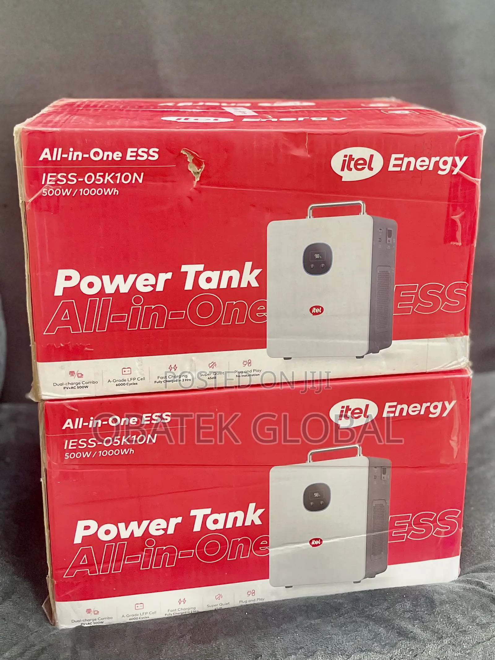 1000wh Itel Power Tank Solar Generator