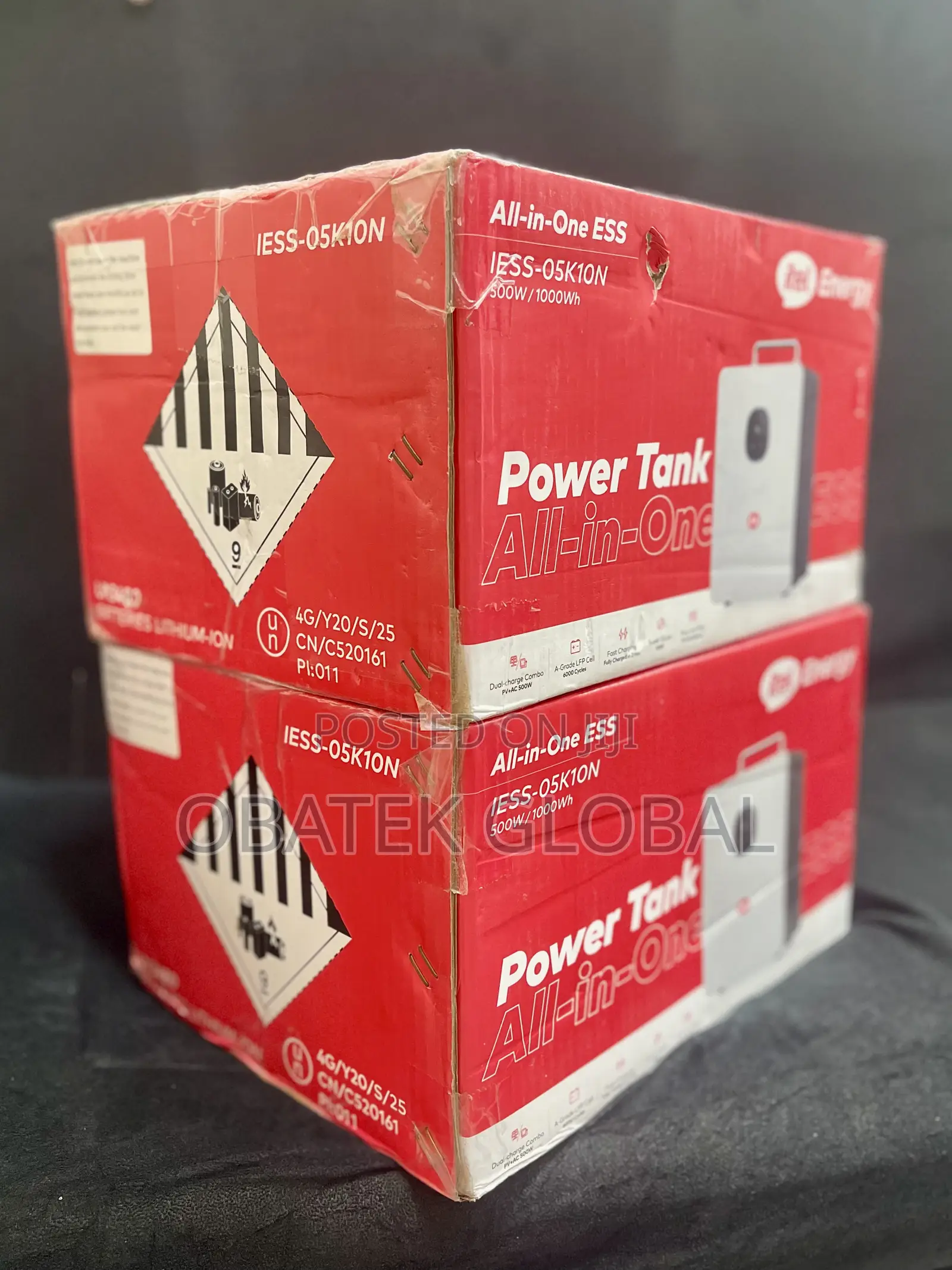 1000wh Itel Power Tank Solar Generator