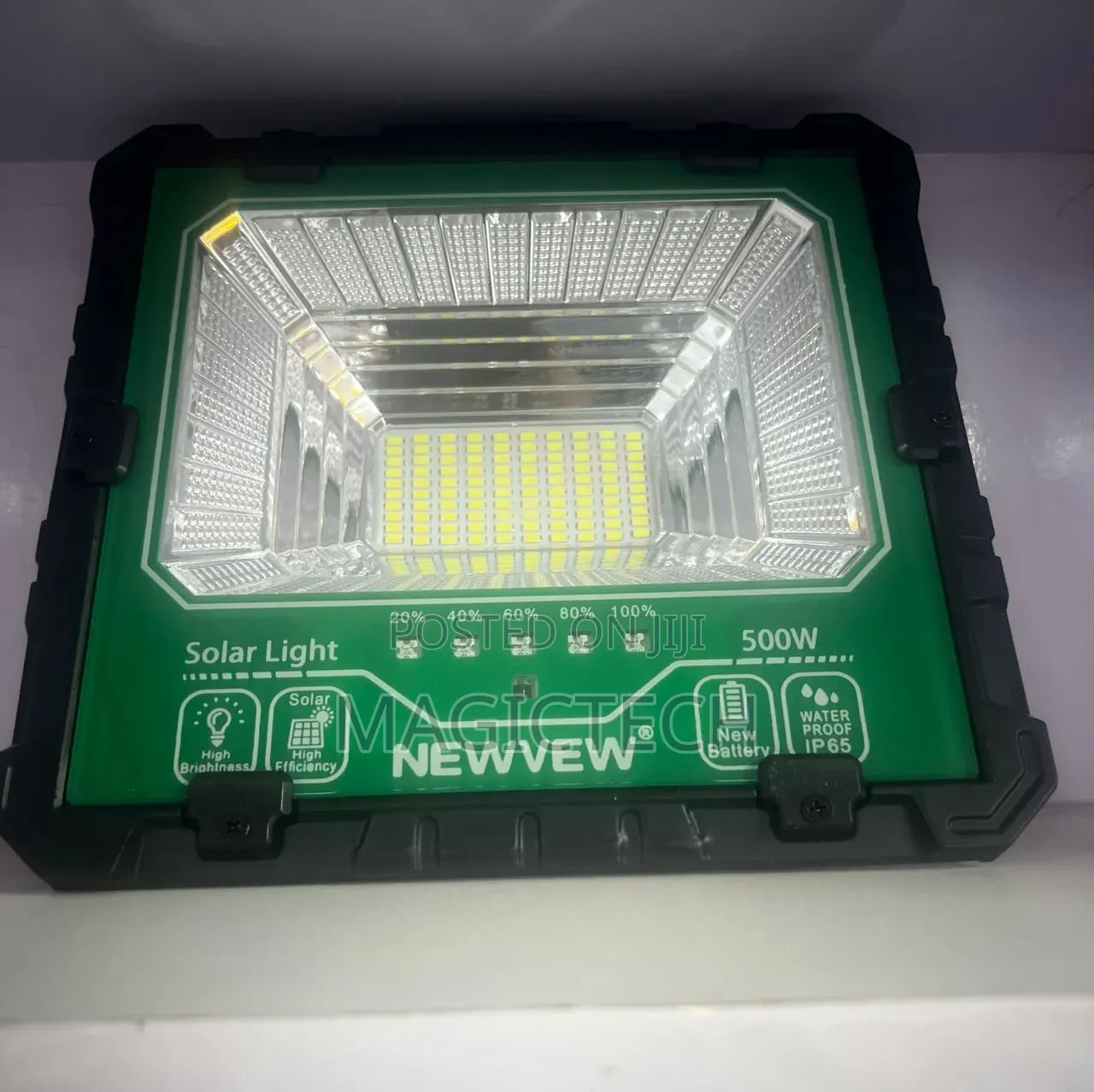 Suntrick Newvew 500w Solar Flood Light With Solar Panel