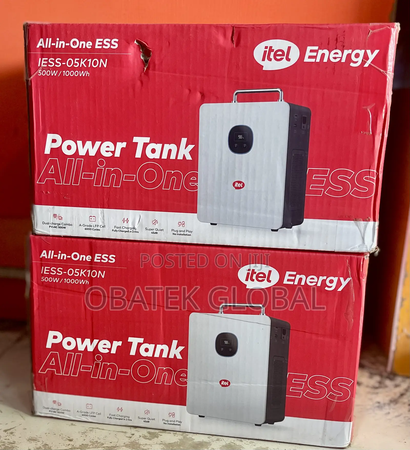 10000wh Itel Power Tank Solar Generator