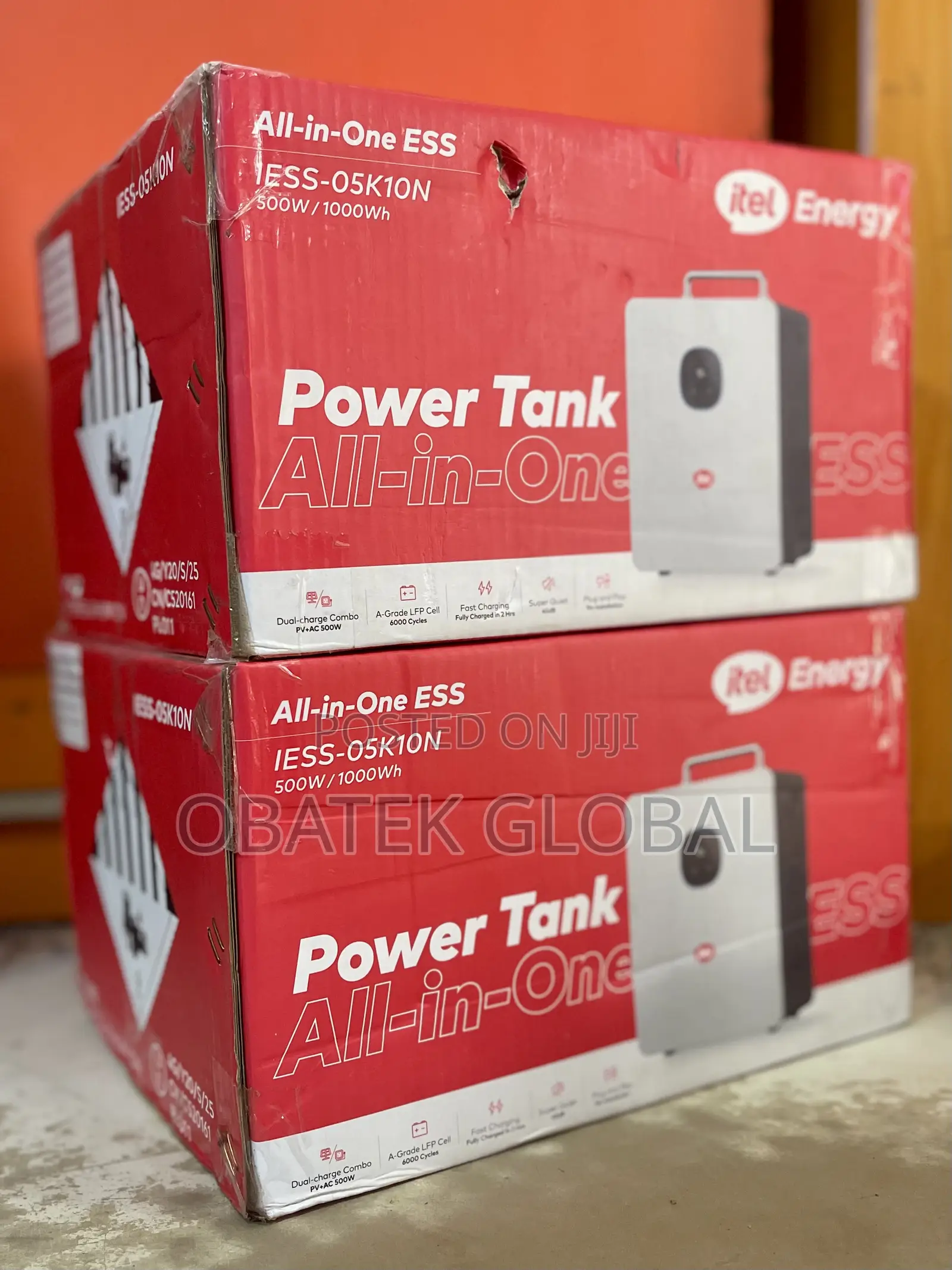 10000wh Itel Power Tank Solar Generator