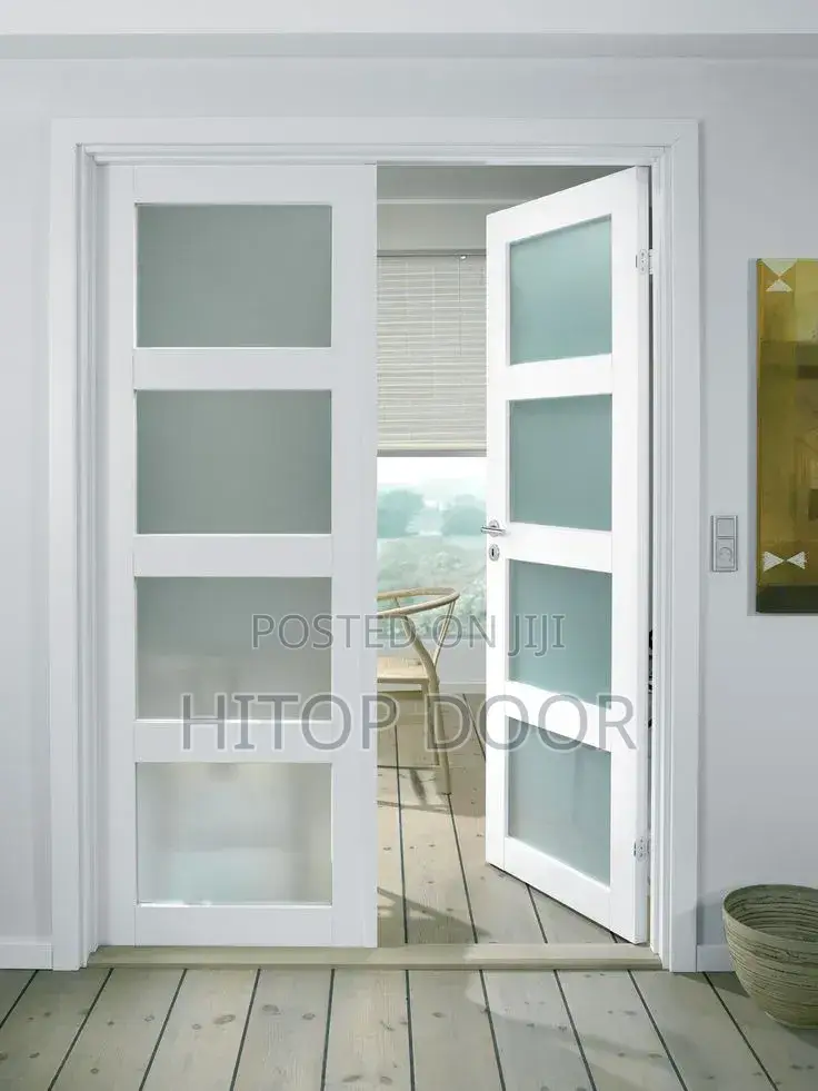 Modern HDF French Double Door