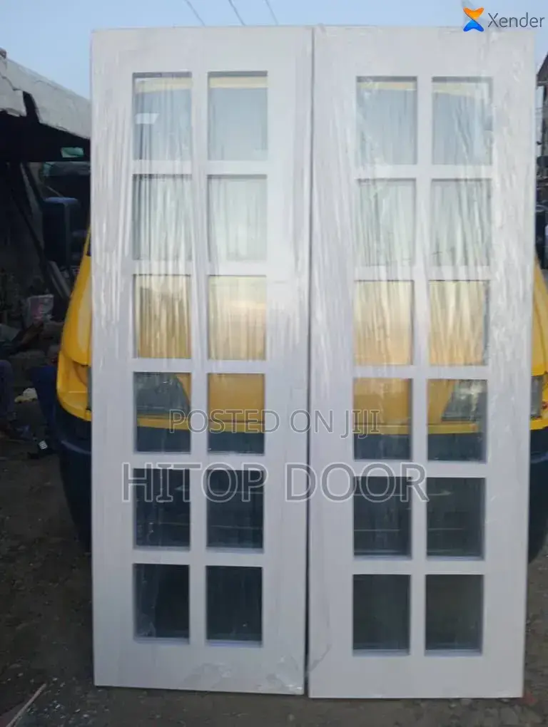 Modern HDF French Double Door