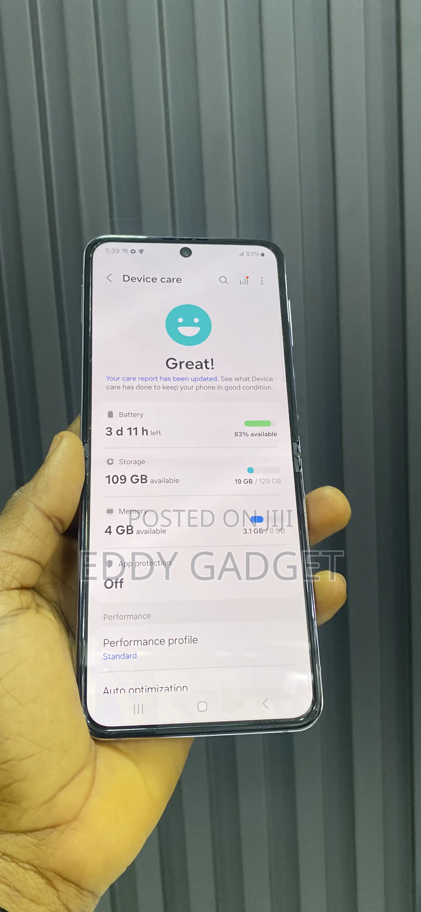 Samsung Galaxy Z Flip4 128 GB Purple