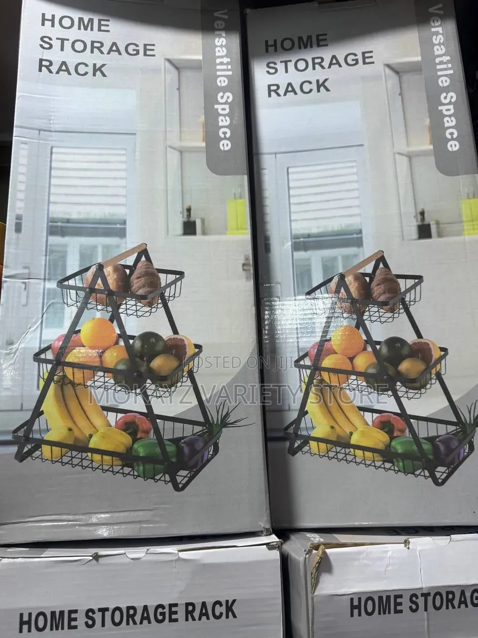 Quality Metal Wire Multifunctional 3-layers Organizer / Storage Rack
