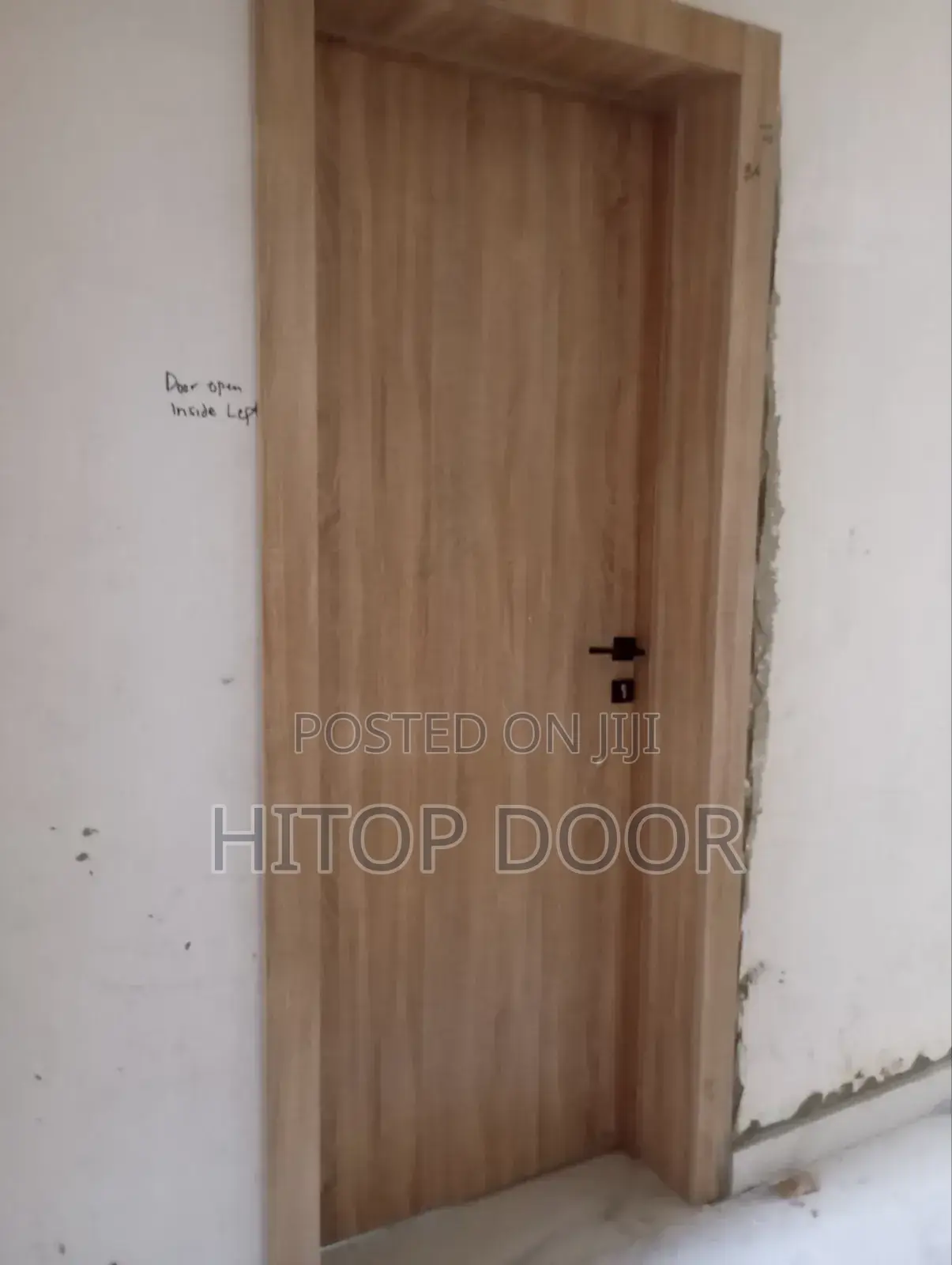 Modern HDF Door Swiss Colour With Frame and Architrave