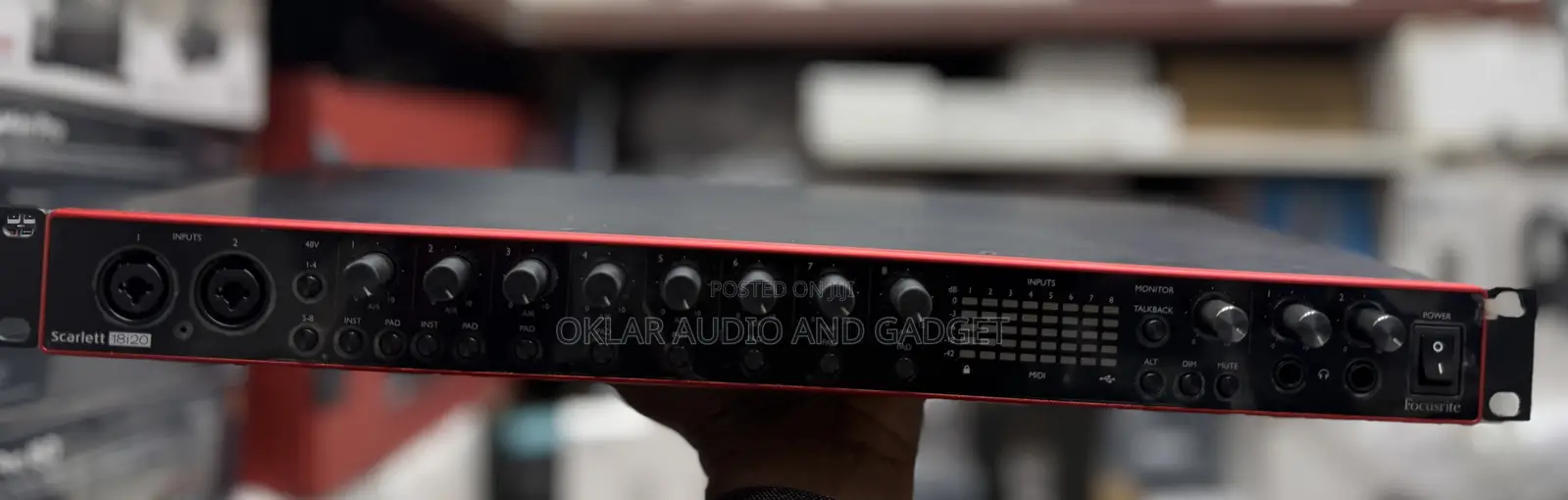 Focusrite Scarlett 18i20 3rd Gen Audio Interface (Used)