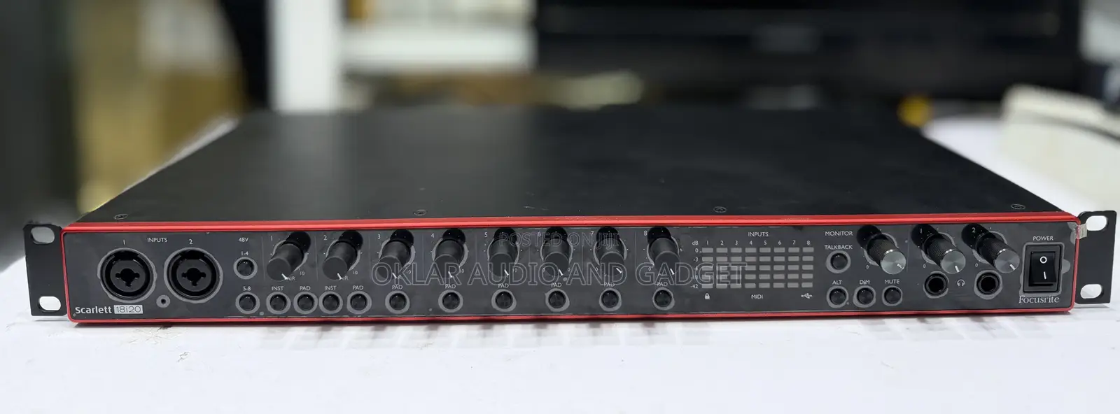 Focusrite Scarlett 18i20 3rd Gen Audio Interface (Used)