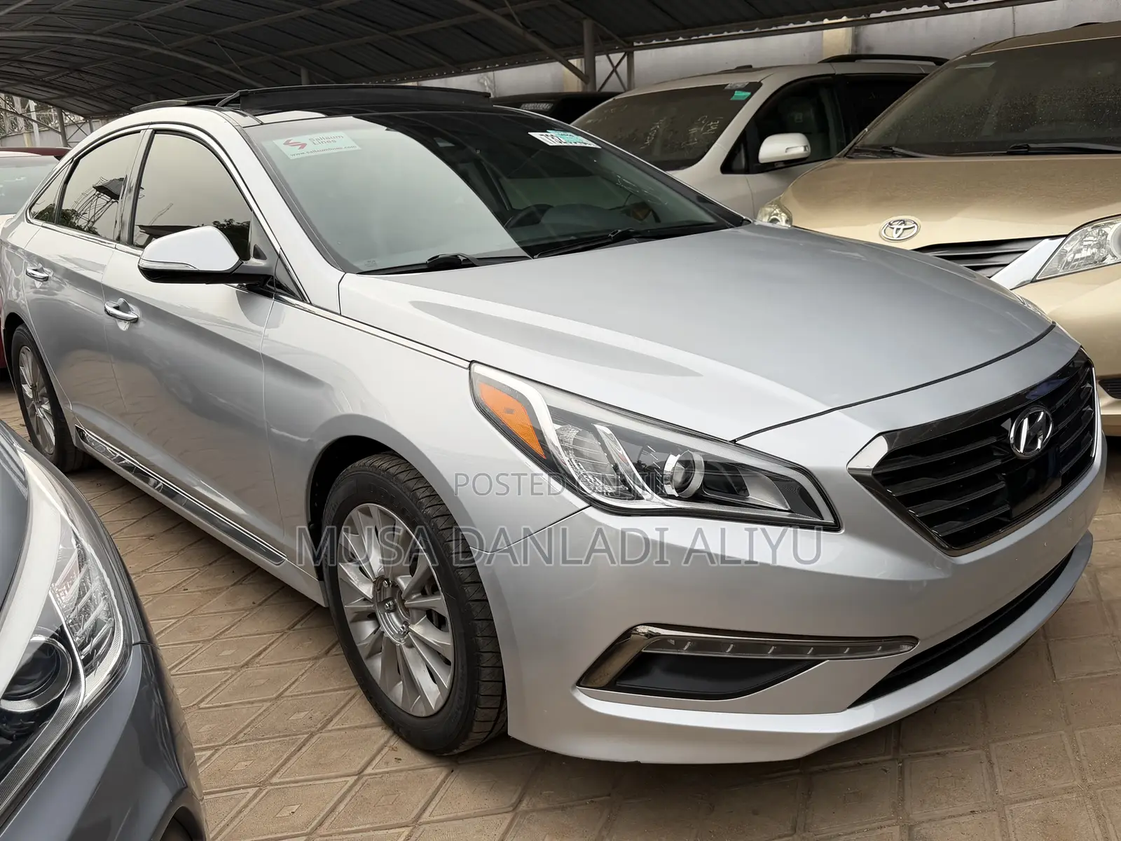 Hyundai Sonata Limited 2.0T 4dr Sedan (2.0L 4cyl Turbo 6A) 2015 Silver