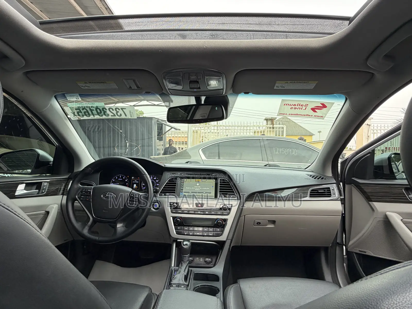 Hyundai Sonata Limited 2.0T 4dr Sedan (2.0L 4cyl Turbo 6A) 2015 Silver