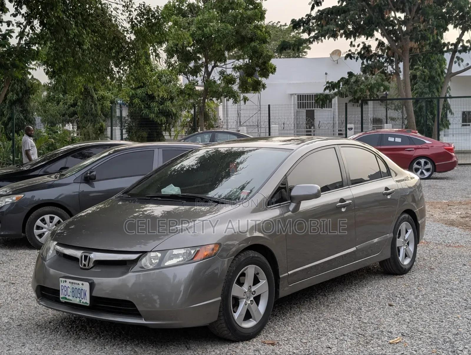 Honda Civic 1.8 Sedan EX Automatic 2007 Gray