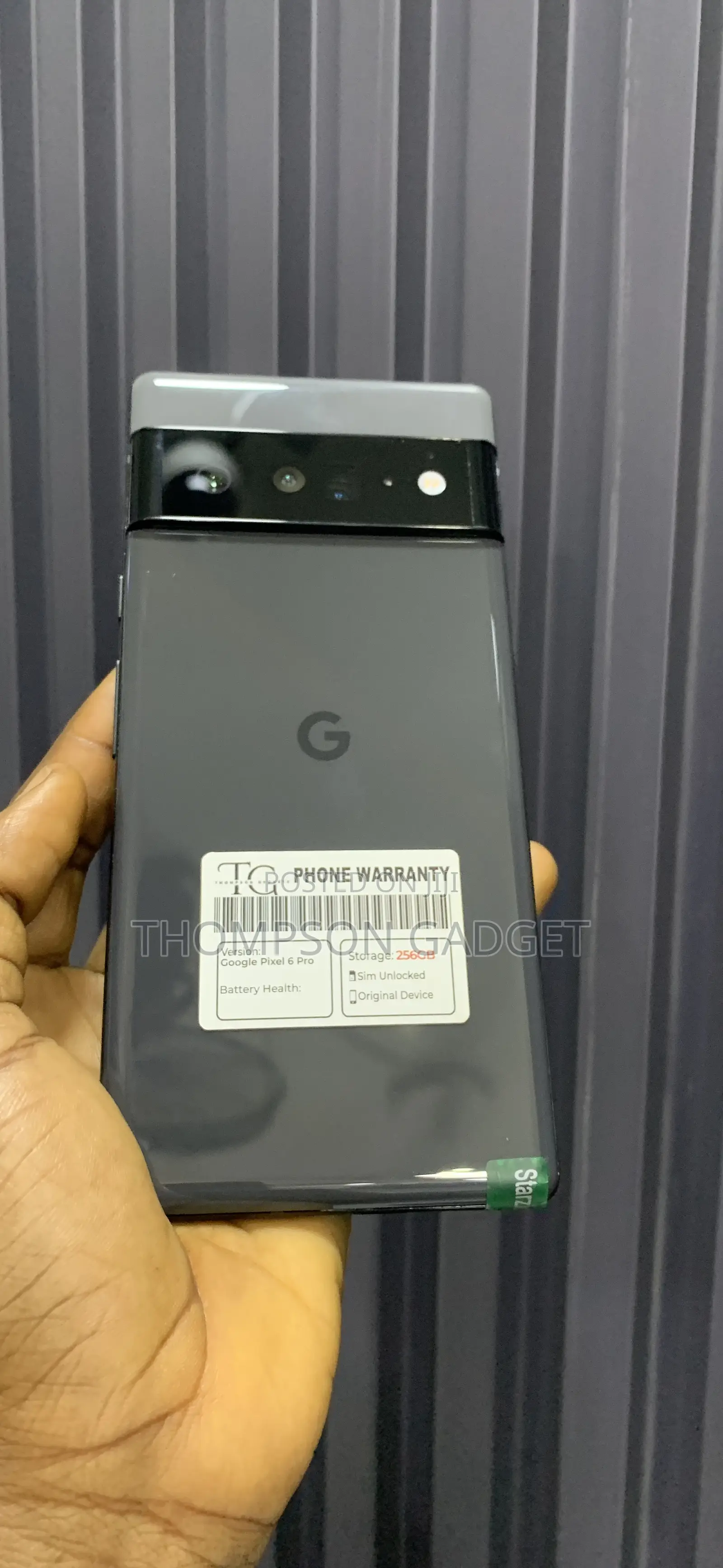 Google Pixel 6 Pro 256 GB Black