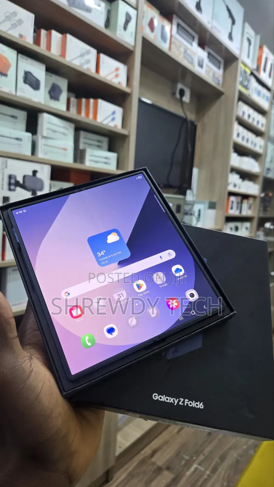 Samsung Galaxy Z Fold6 256 GB Blue