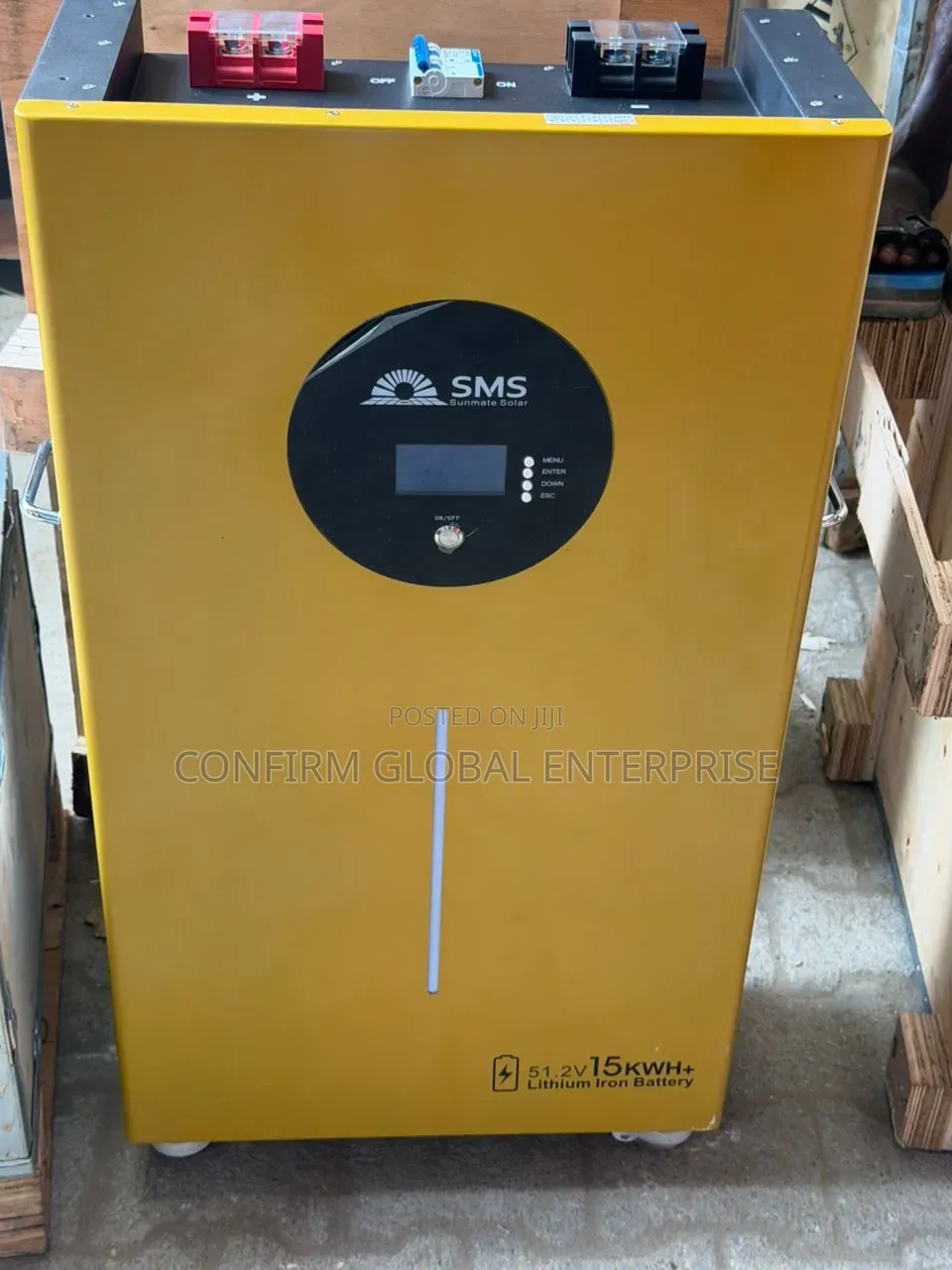 15kwh SMS 51.2v Lithium Battery
