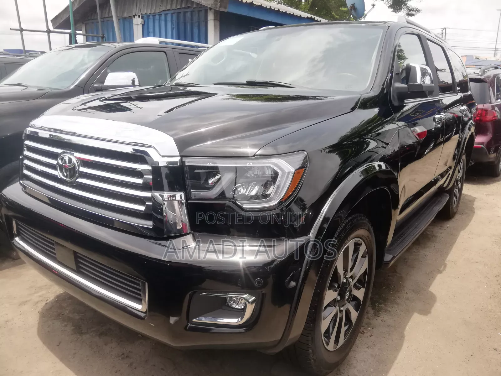 Toyota Sequoia Platinum 4x4 2018 Black
