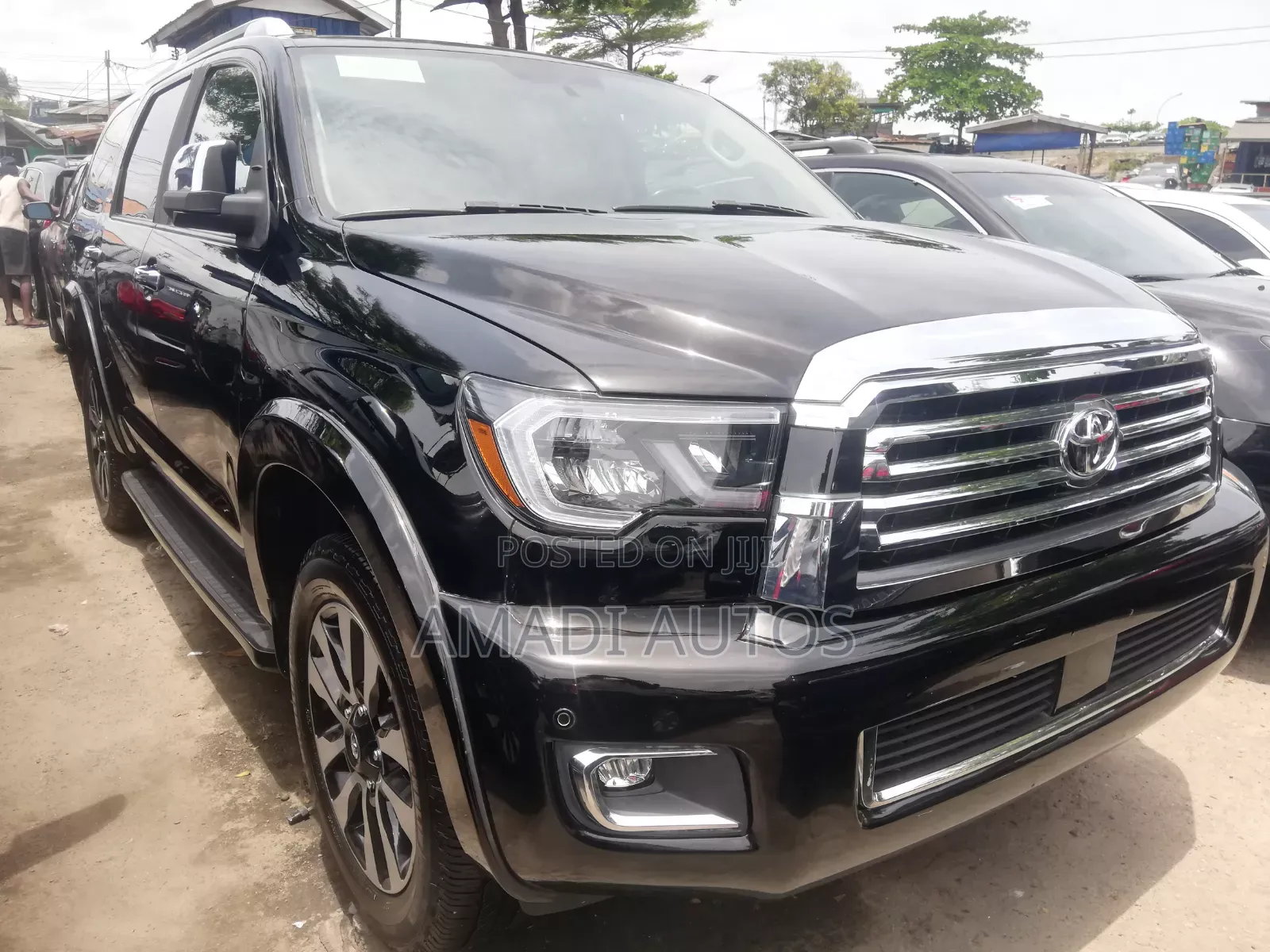 Toyota Sequoia Platinum 4x4 2018 Black