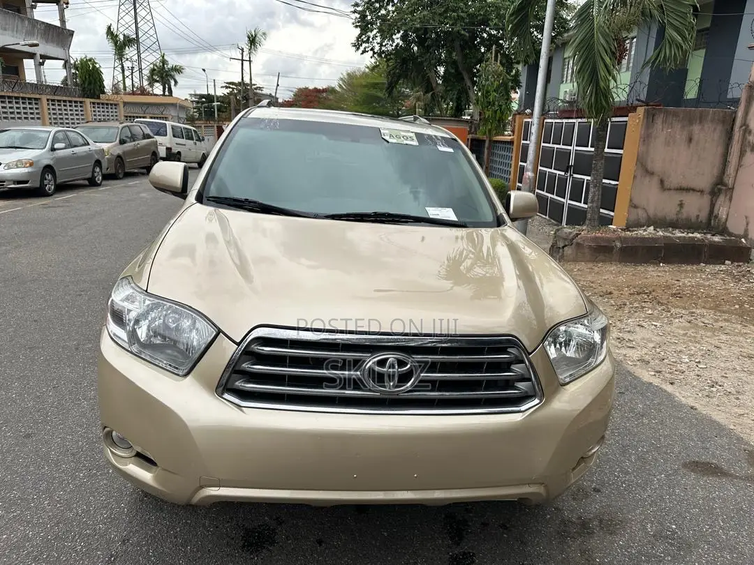 Toyota Highlander Limited 2008 Gold