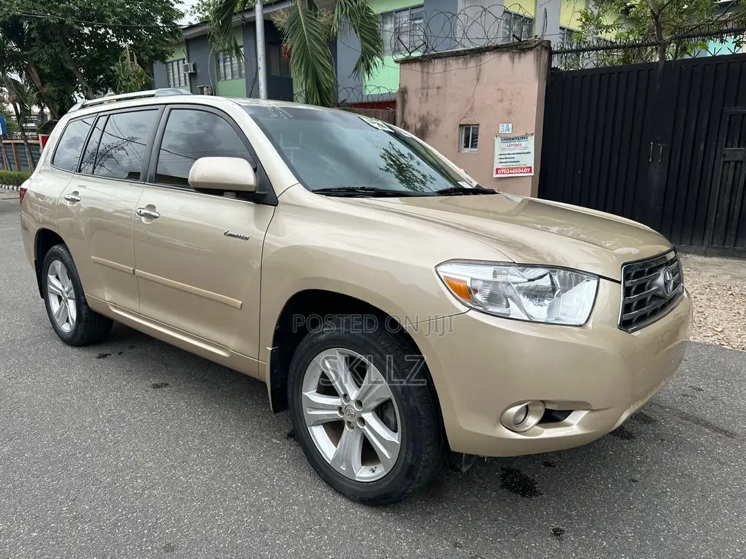 Toyota Highlander Limited 2008 Gold