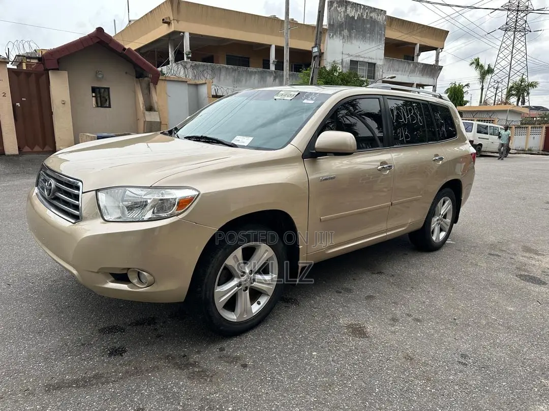 Toyota Highlander Limited 2008 Gold