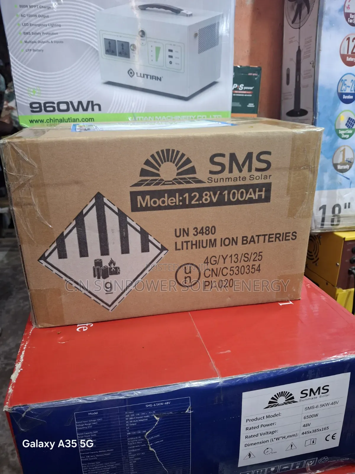 12v/100ahs SMS Lithium-Iron Battery