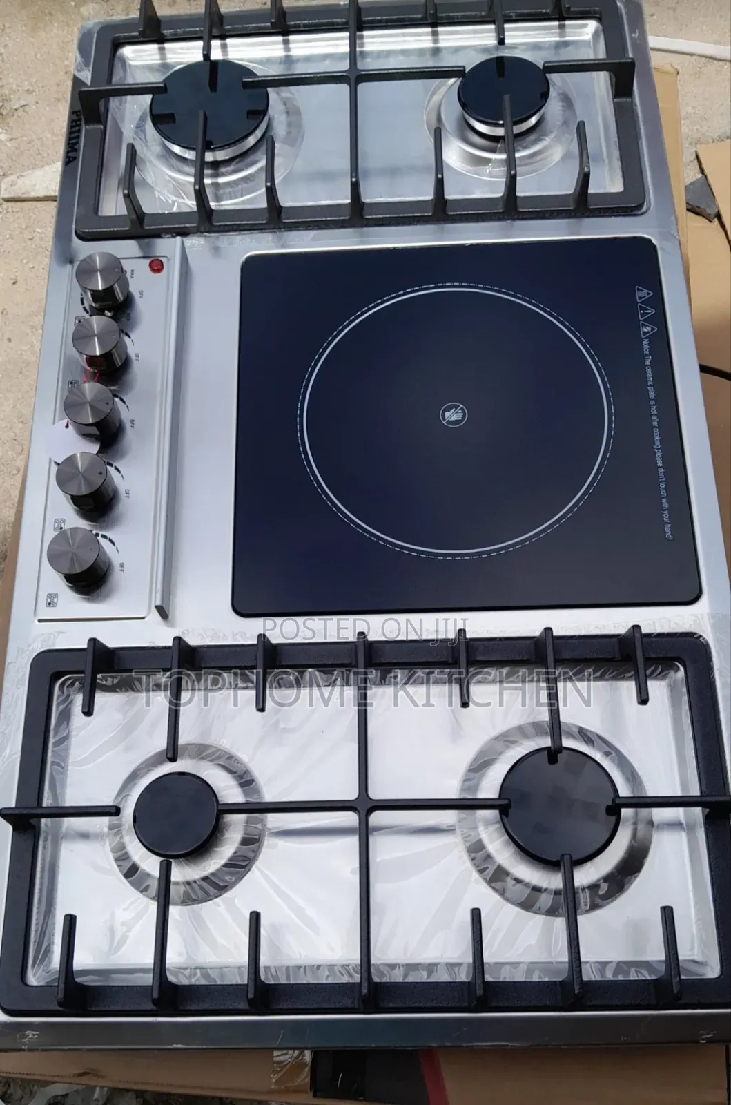 Original Phiima Luxury Built-in Electric and Gas Cooker 90cm