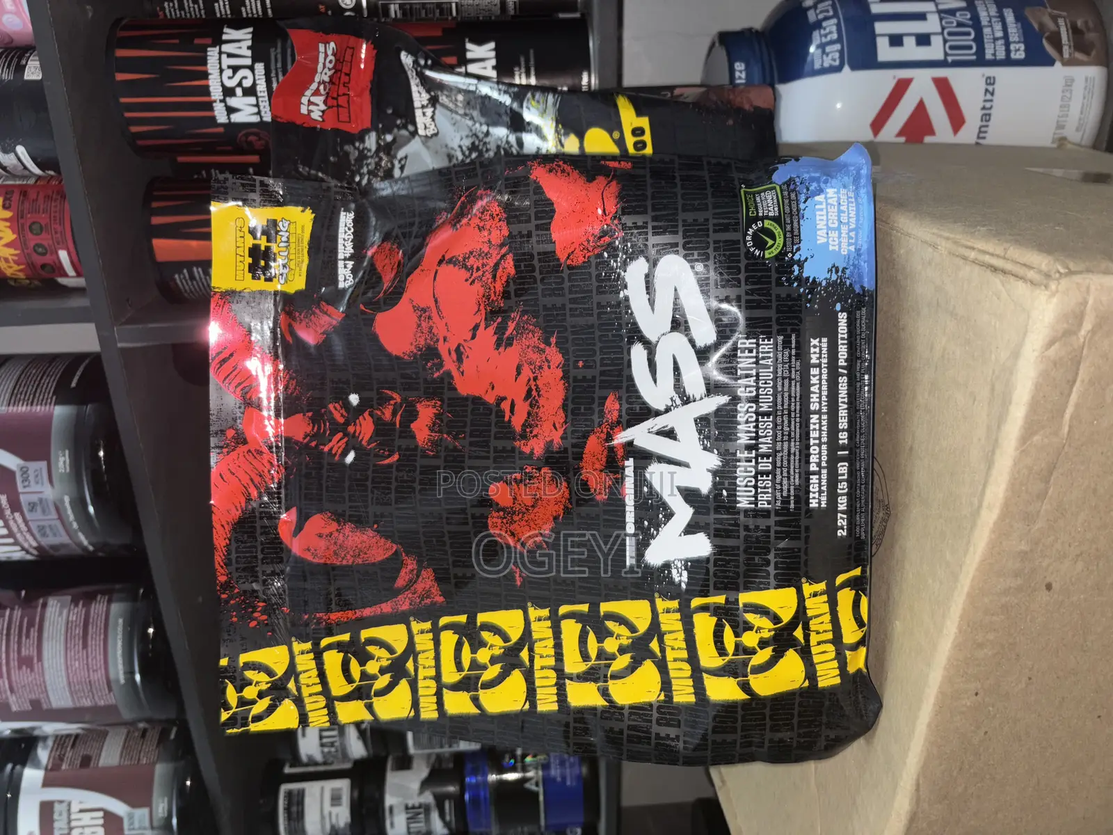 Mutant Mass Gainer 5lbs New Pack