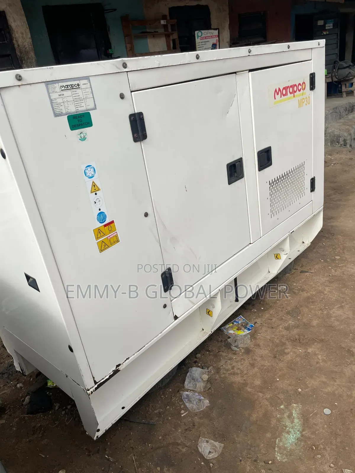 Super Clean 30kva Marapco Generator No Spanner + Free Delivery