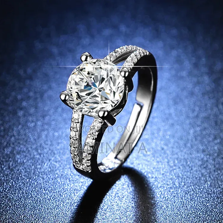 Proposal Engagement Ring With Free Case (Double Row)