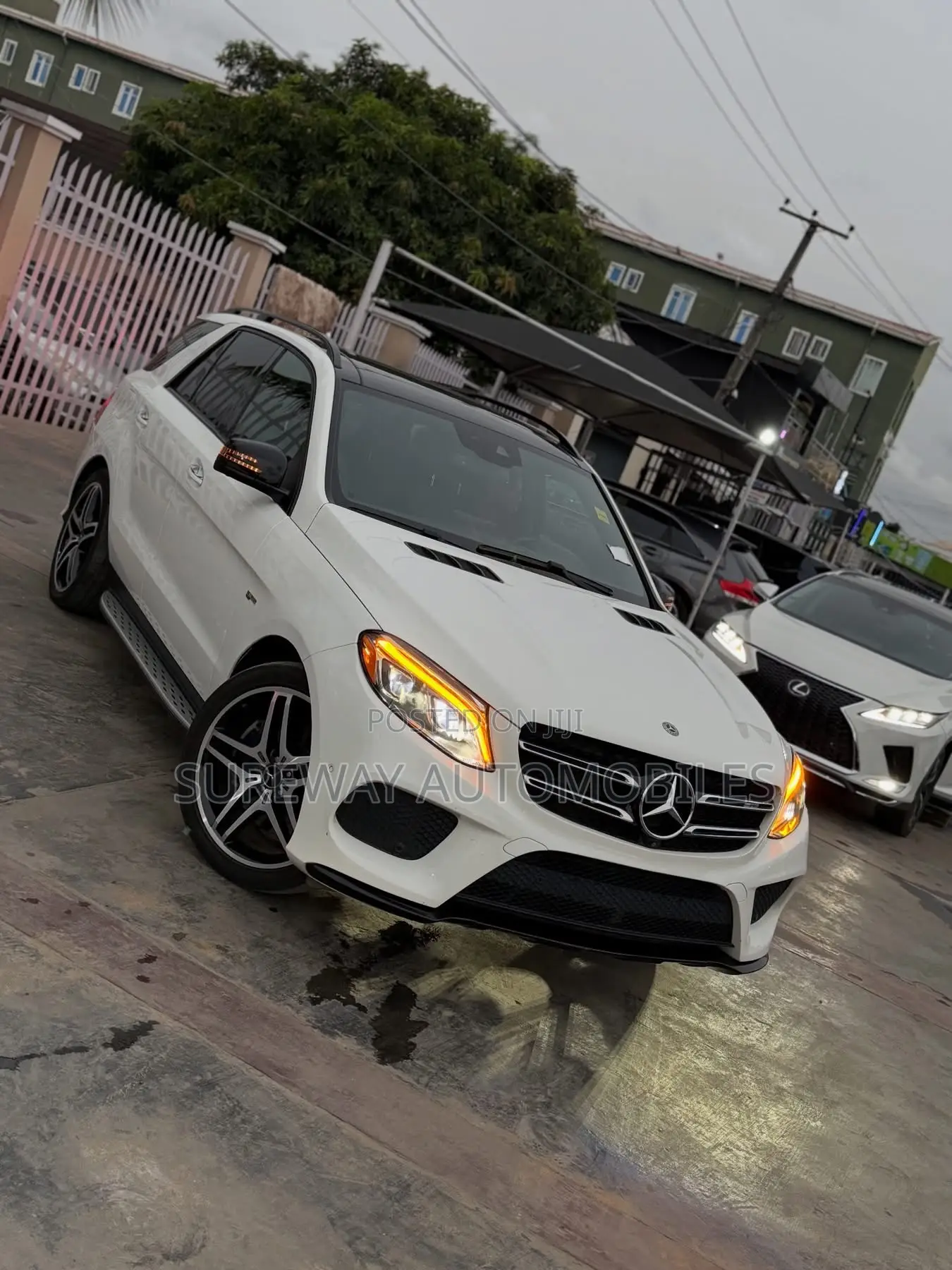 Mercedes-Benz GLE-Class AMG GLE 43 4MATIC 2017 White