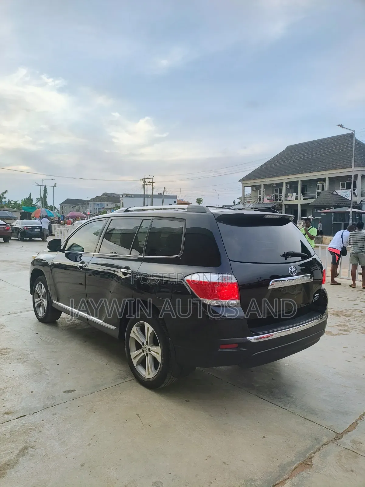 Toyota Highlander Limited 2012 Black