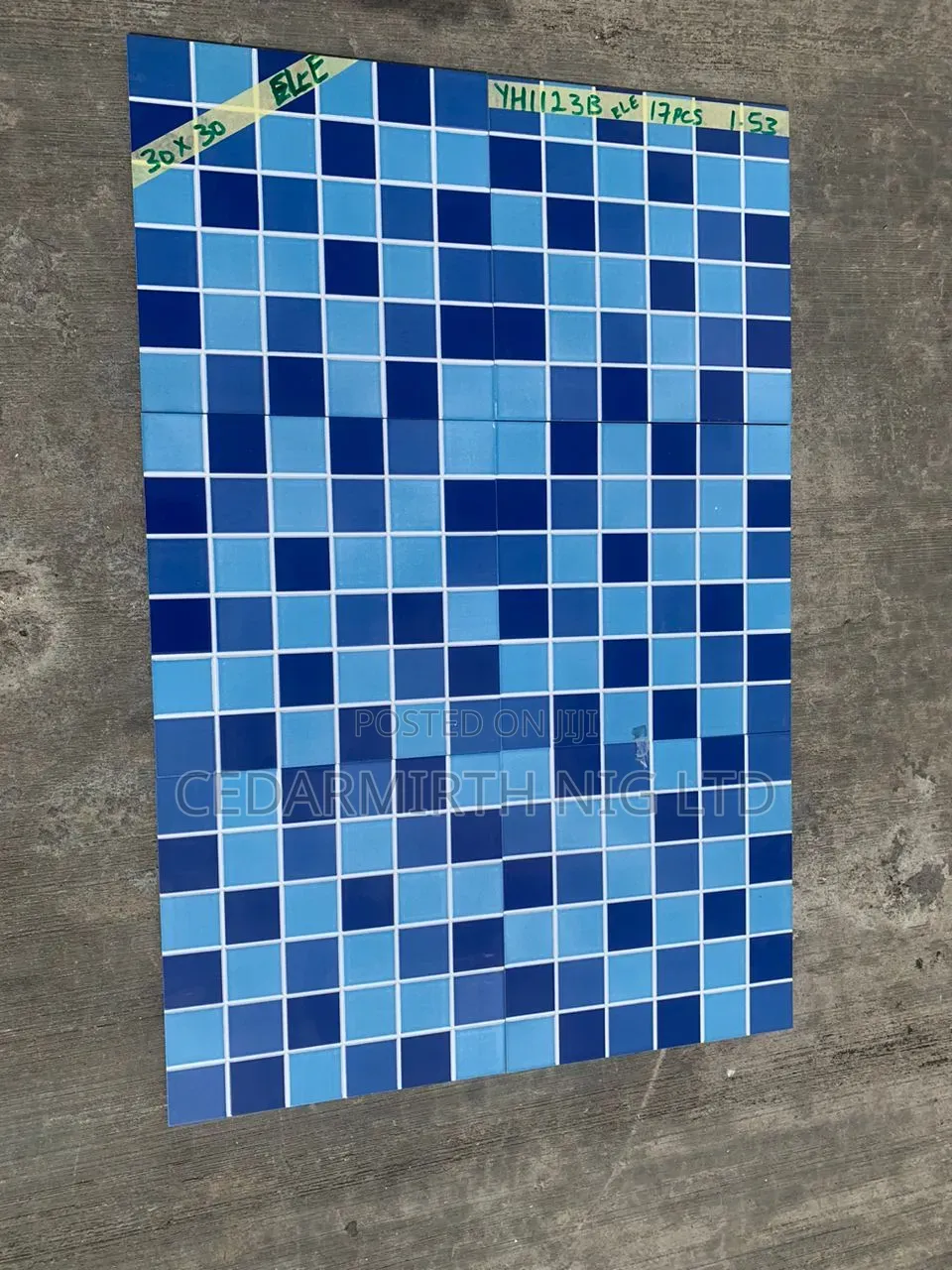 Swimming Pool Blue Mosaic ( Cedar) 21/4/26