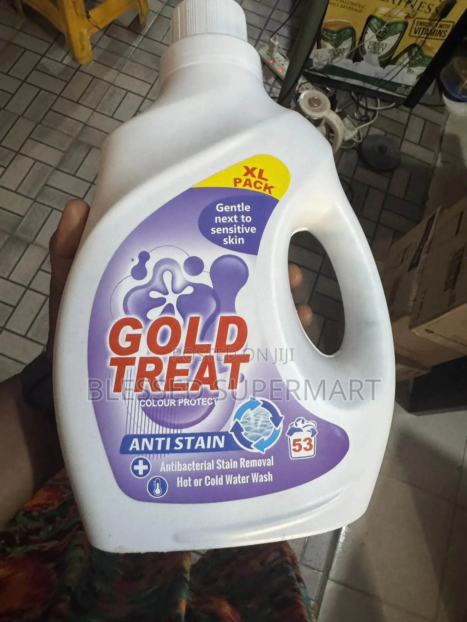 Gold Treat Anti-Bacterial Stain Removal Liquid (Carton)