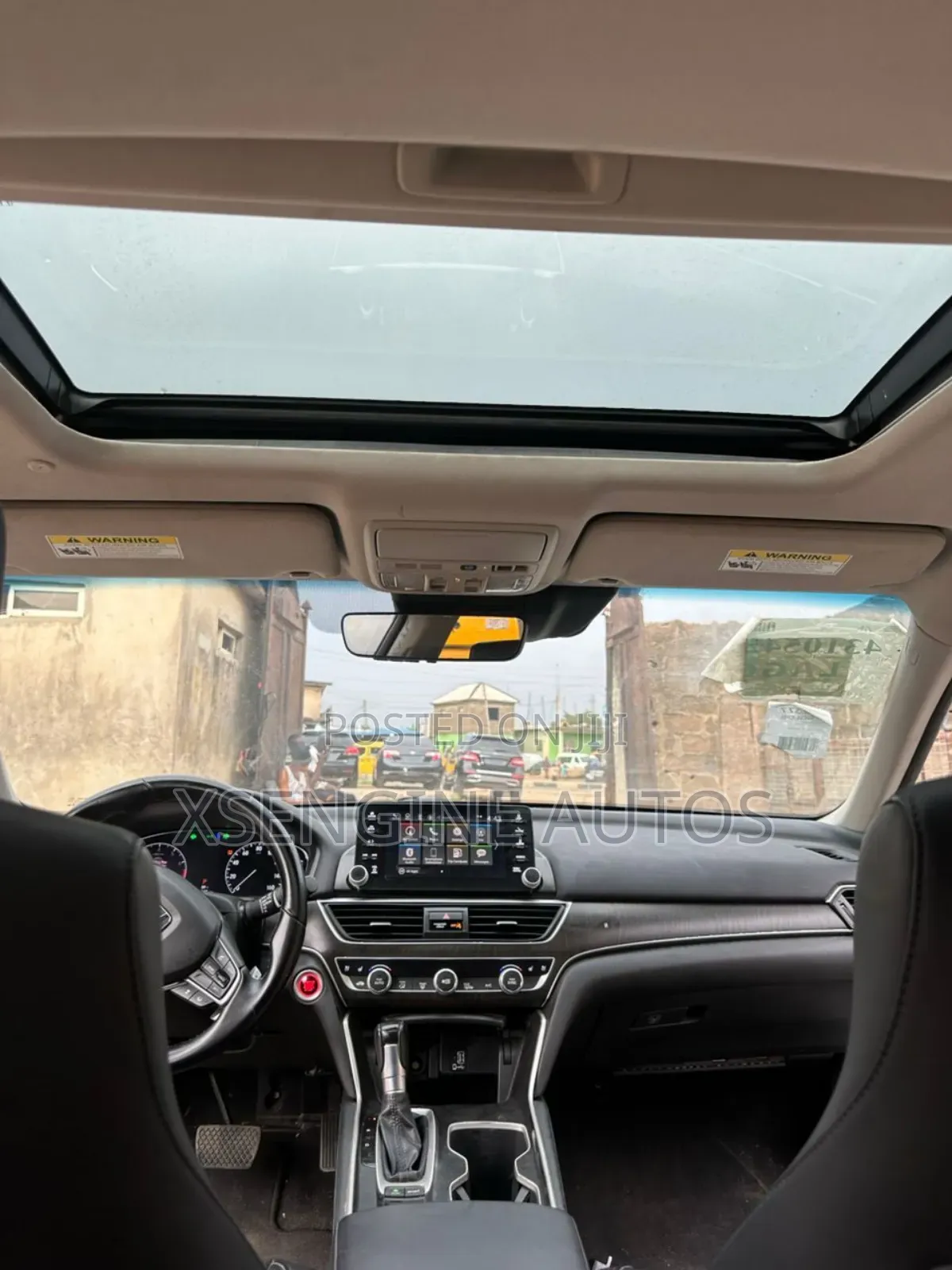 Honda Accord EX-L (2.0L 4cyl Turbo 10A) 2019 White