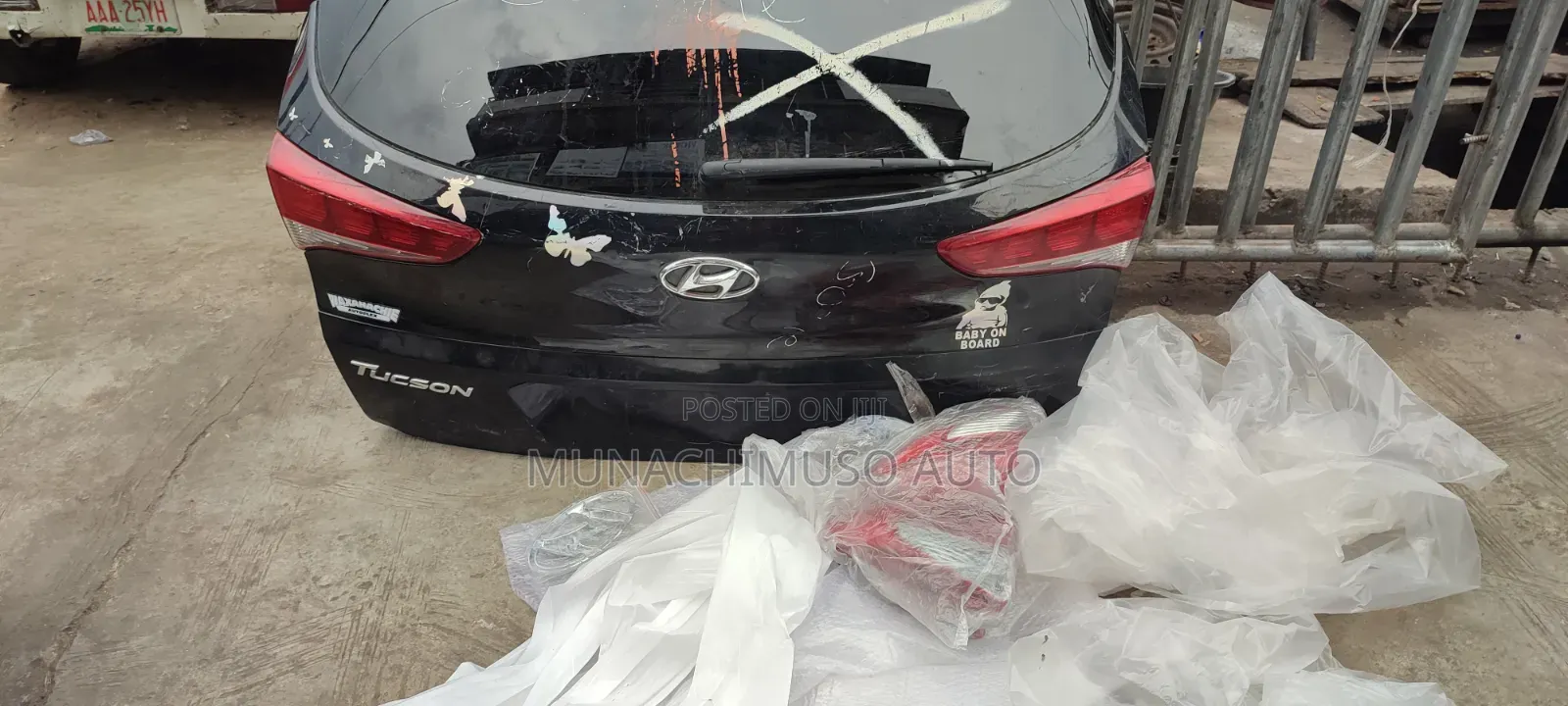 Complete Back Boot Hyundai Tucson 2016/17