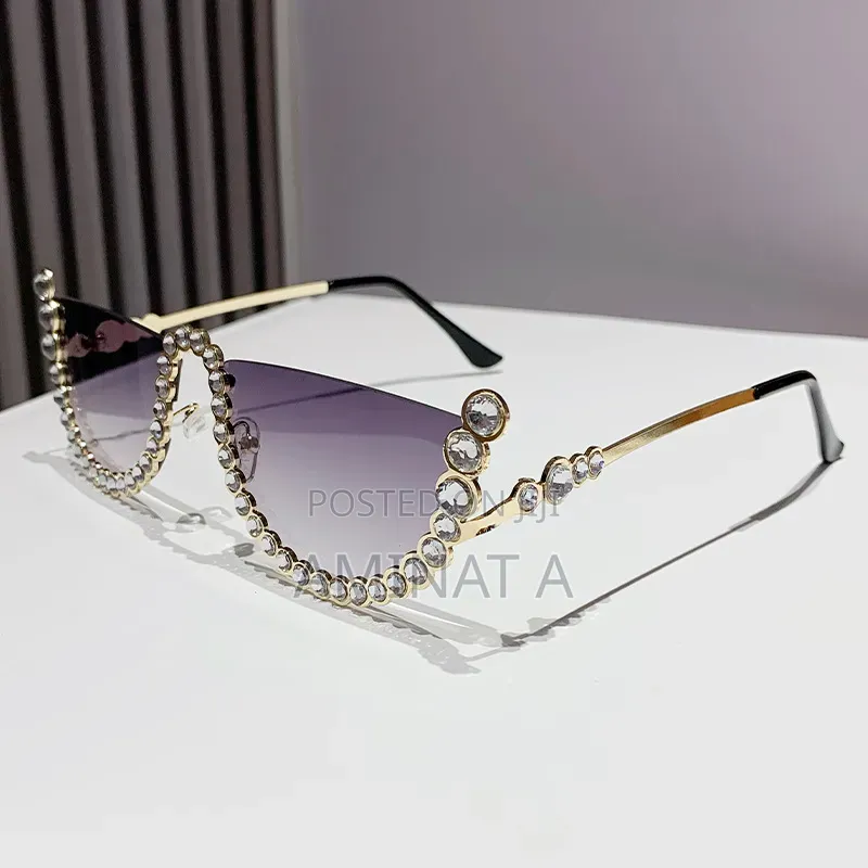 Trendy Retro Half Lens Fashion Glasses for Women (Pink, Black, Brown)