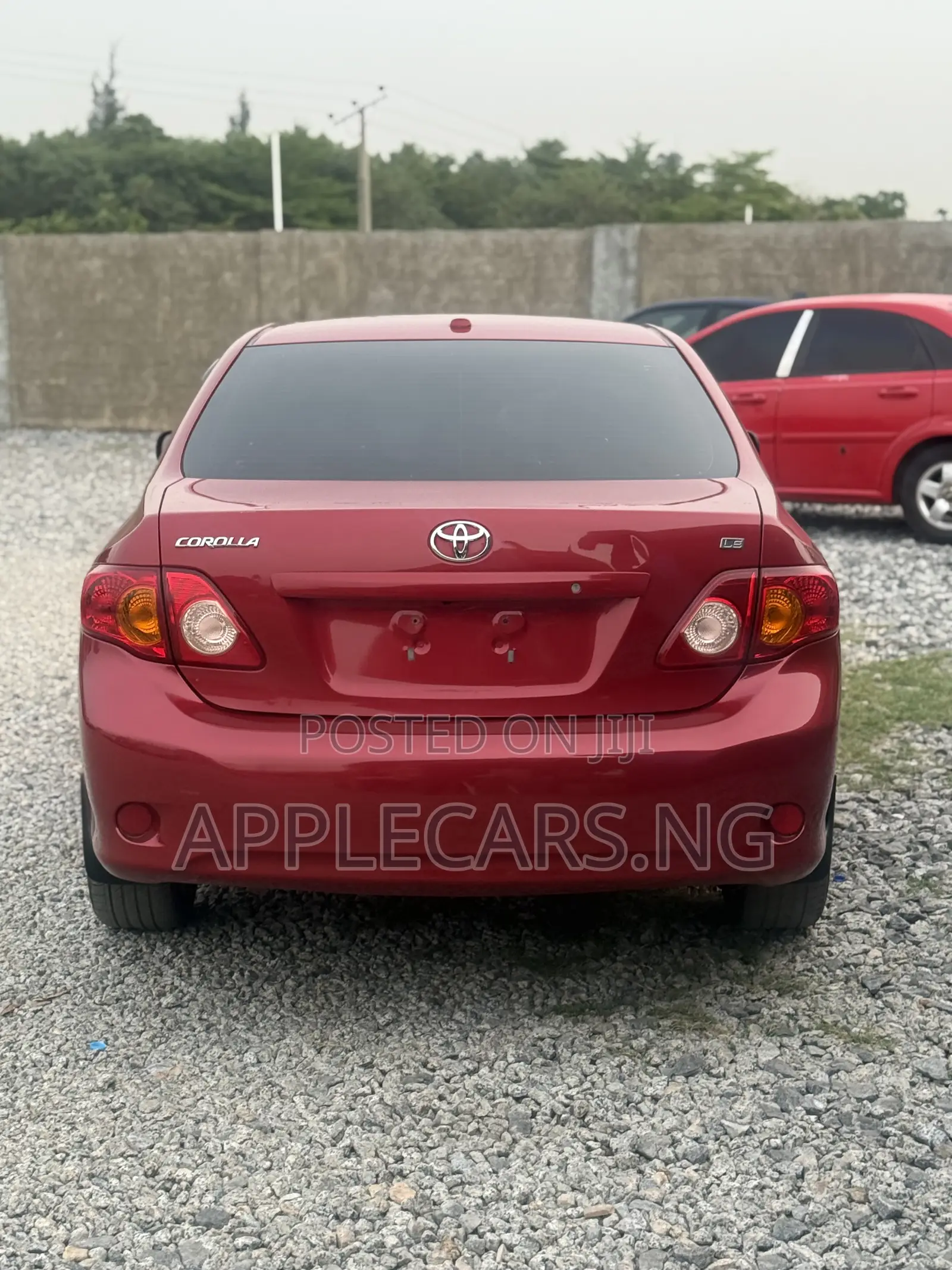 Toyota Corolla 2009 Red