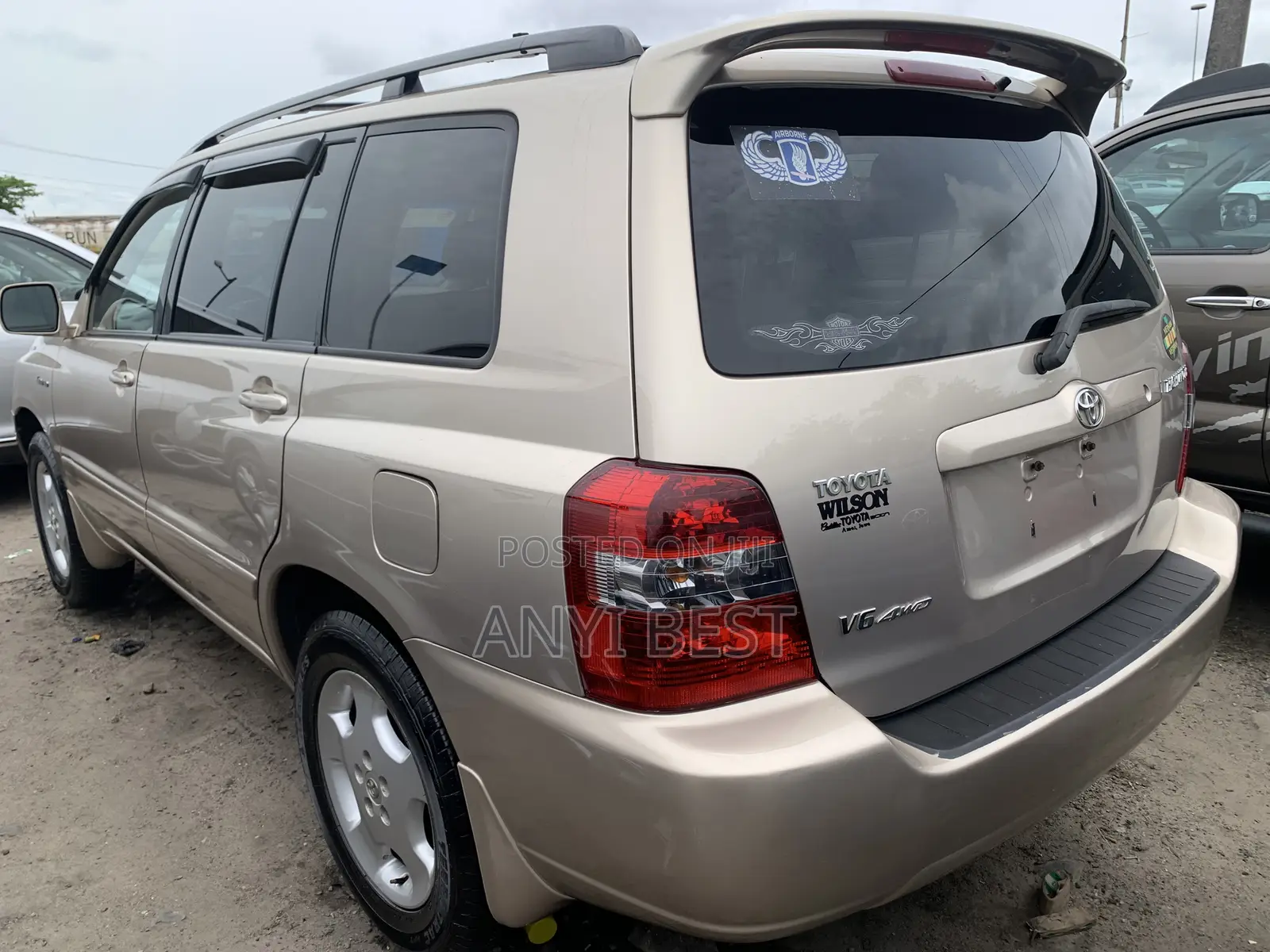 Toyota Highlander 2007 Gold