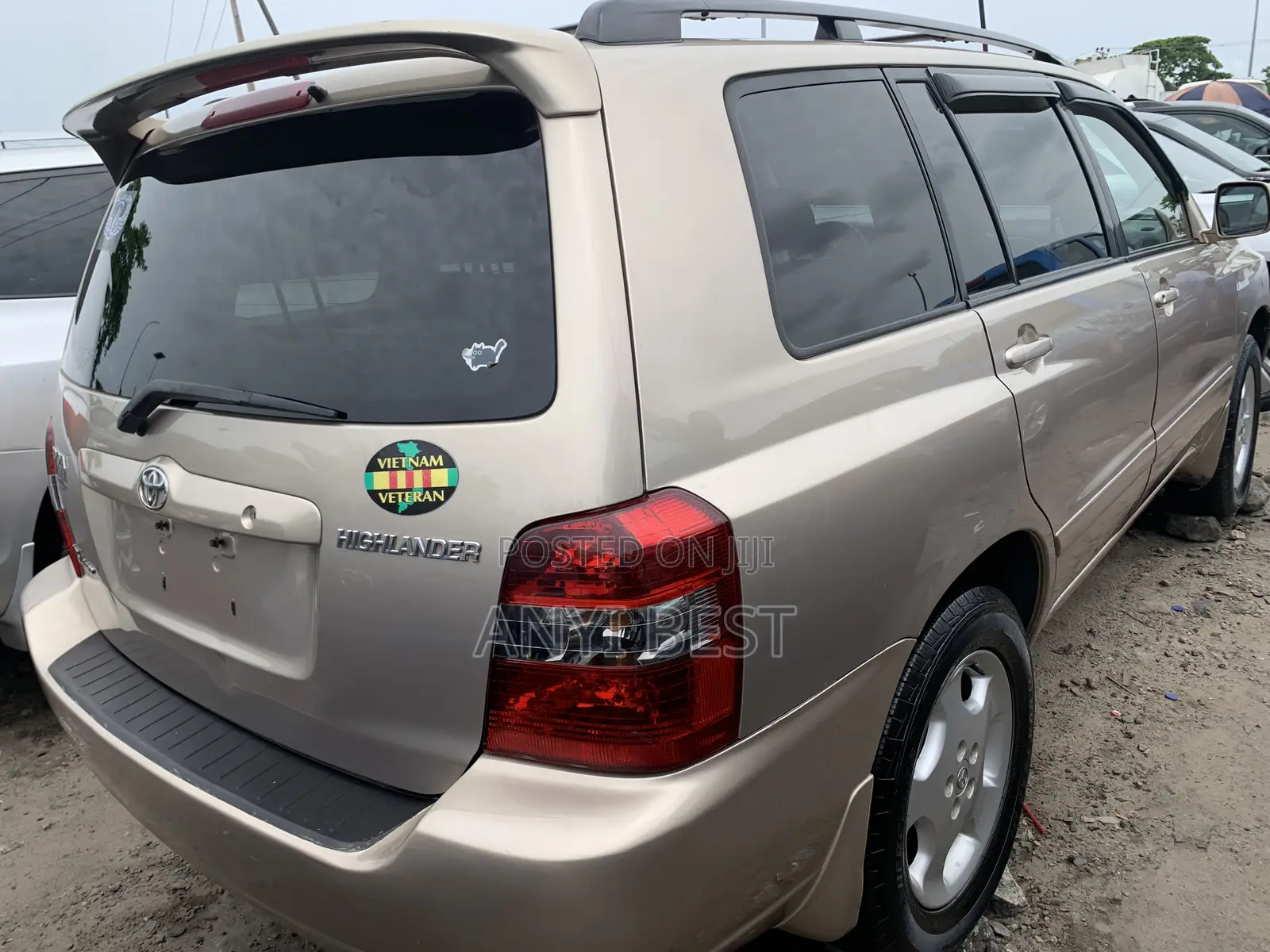 Toyota Highlander 2007 Gold