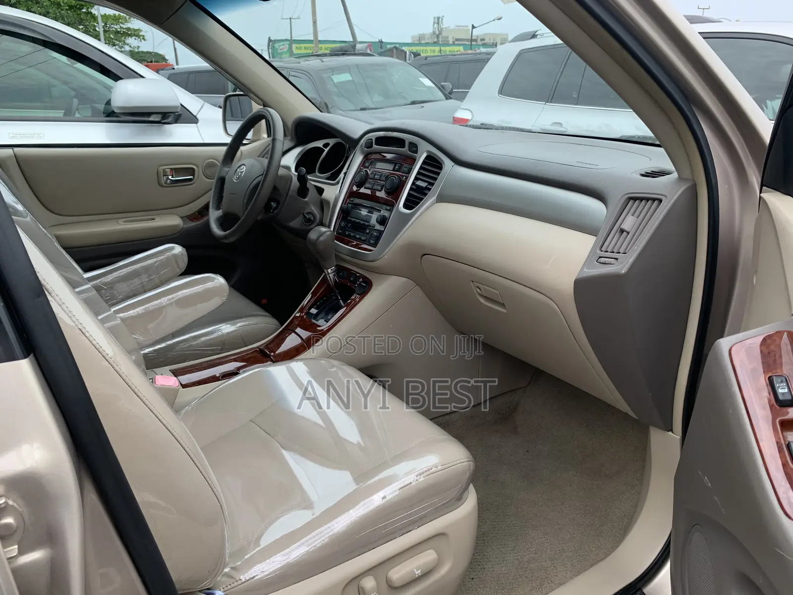 Toyota Highlander 2007 Gold