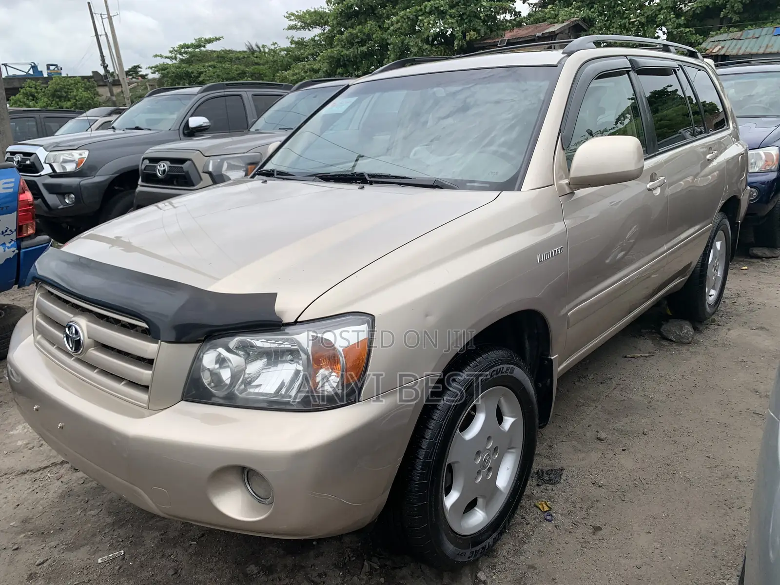 Toyota Highlander 2007 Gold
