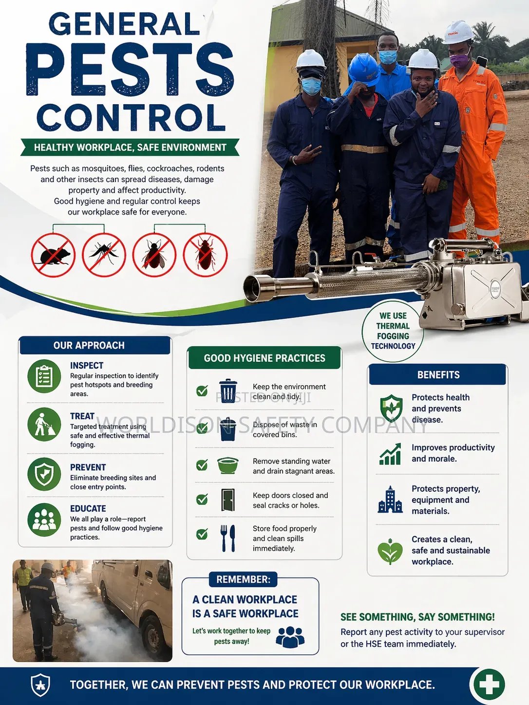 Professional General Pest Control Fumigation Services