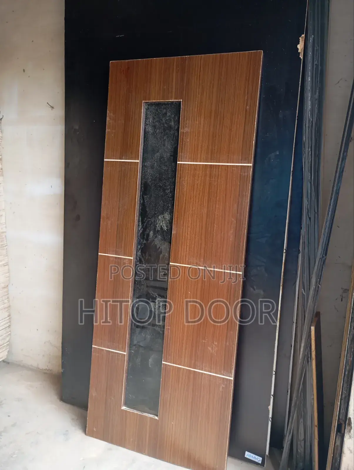 Classic HDF Glass Door With Frame and Architrave