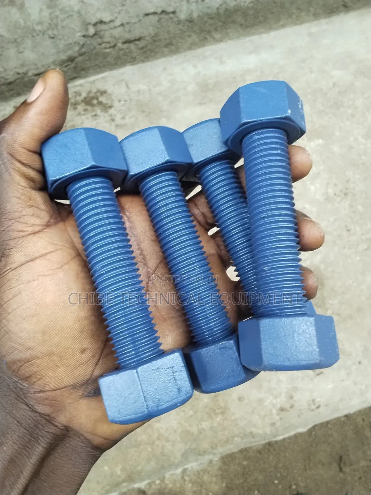 3/4 X 110 Teflon Coated Stud Bolts Nut