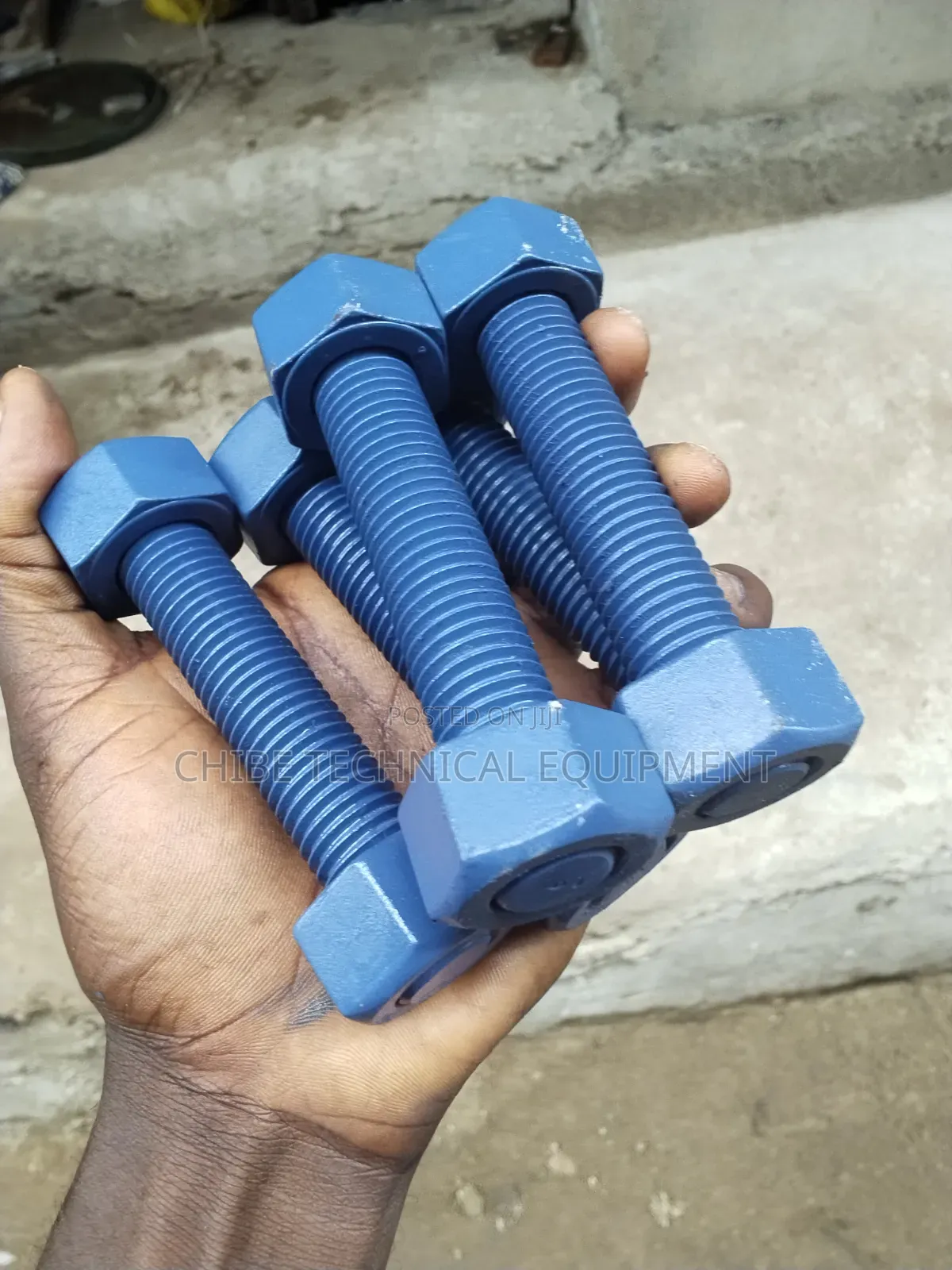3/4 X 110 Teflon Coated Stud Bolts Nut