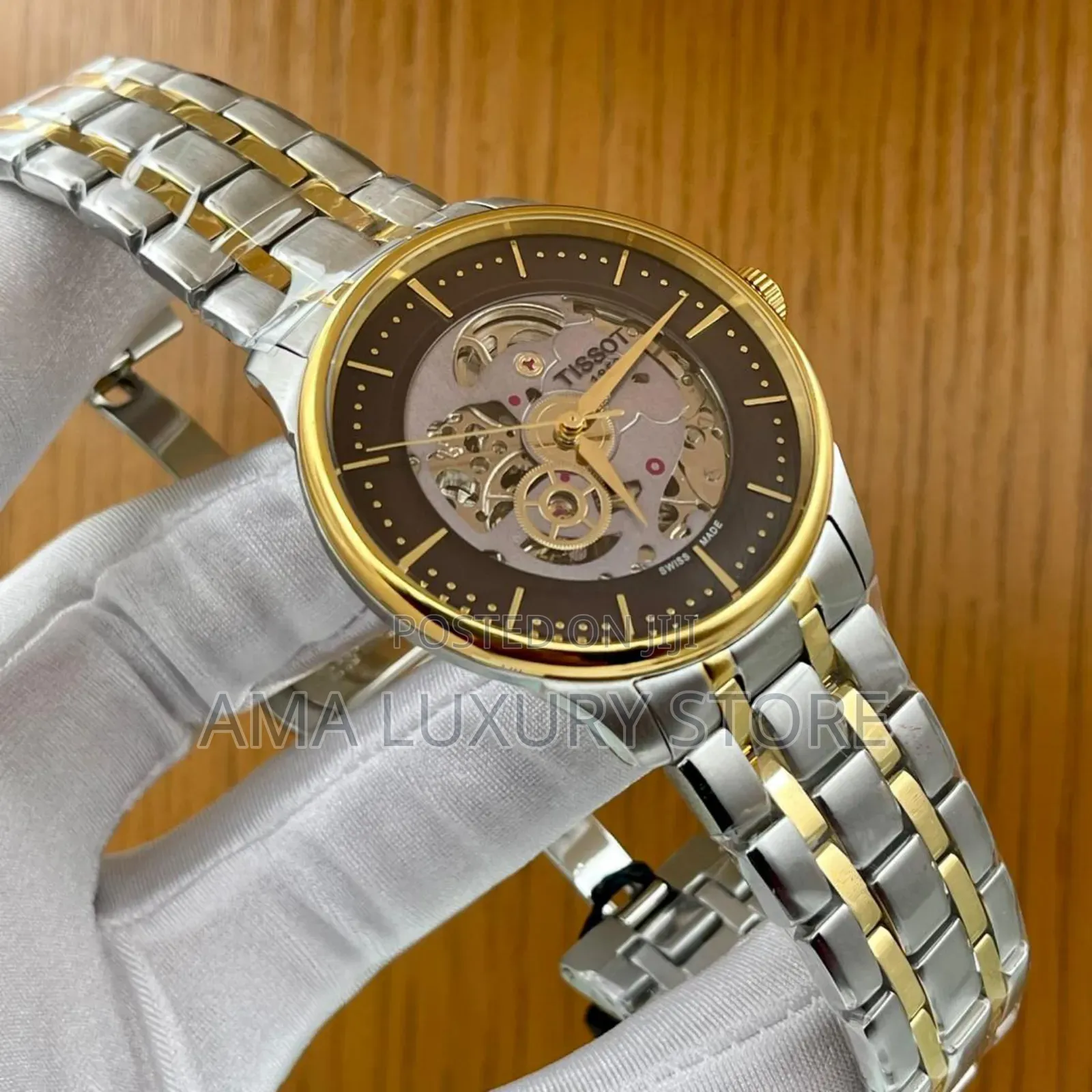 Tissot Luxury Stainless Steel Men's Designer Wristwatches
