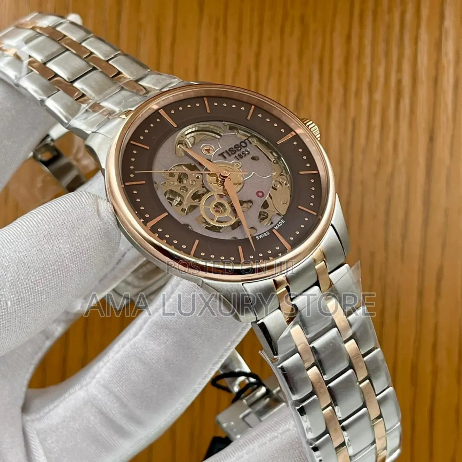 Tissot Luxury Stainless Steel Men's Designer Wristwatches